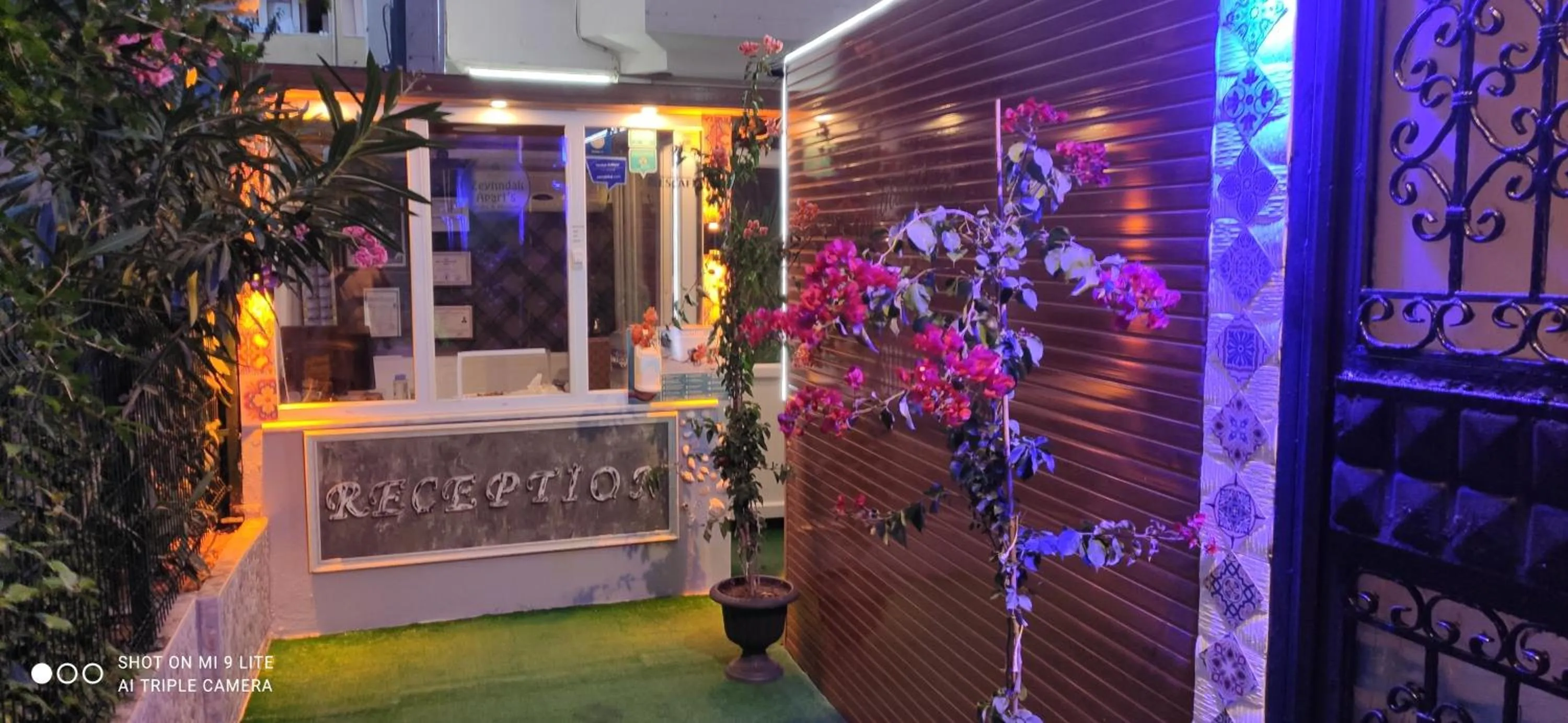 Lobby or reception in Zeytindali Apart Hotel