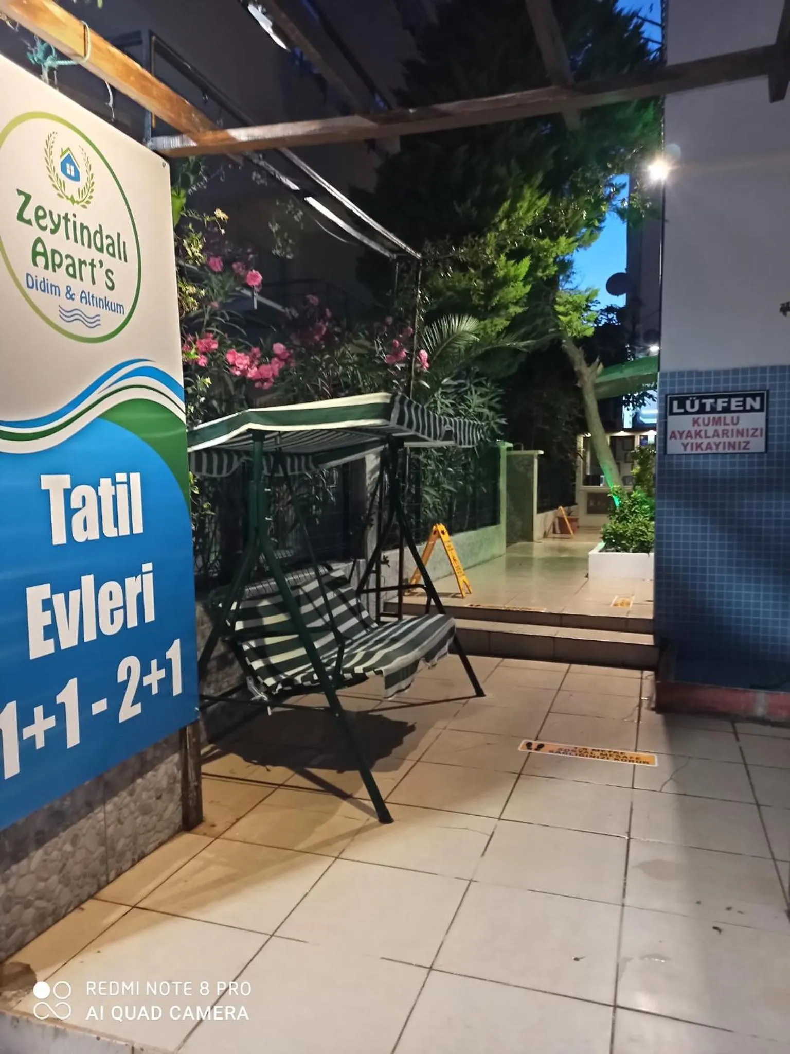 Facade/entrance in Zeytindali Apart Hotel