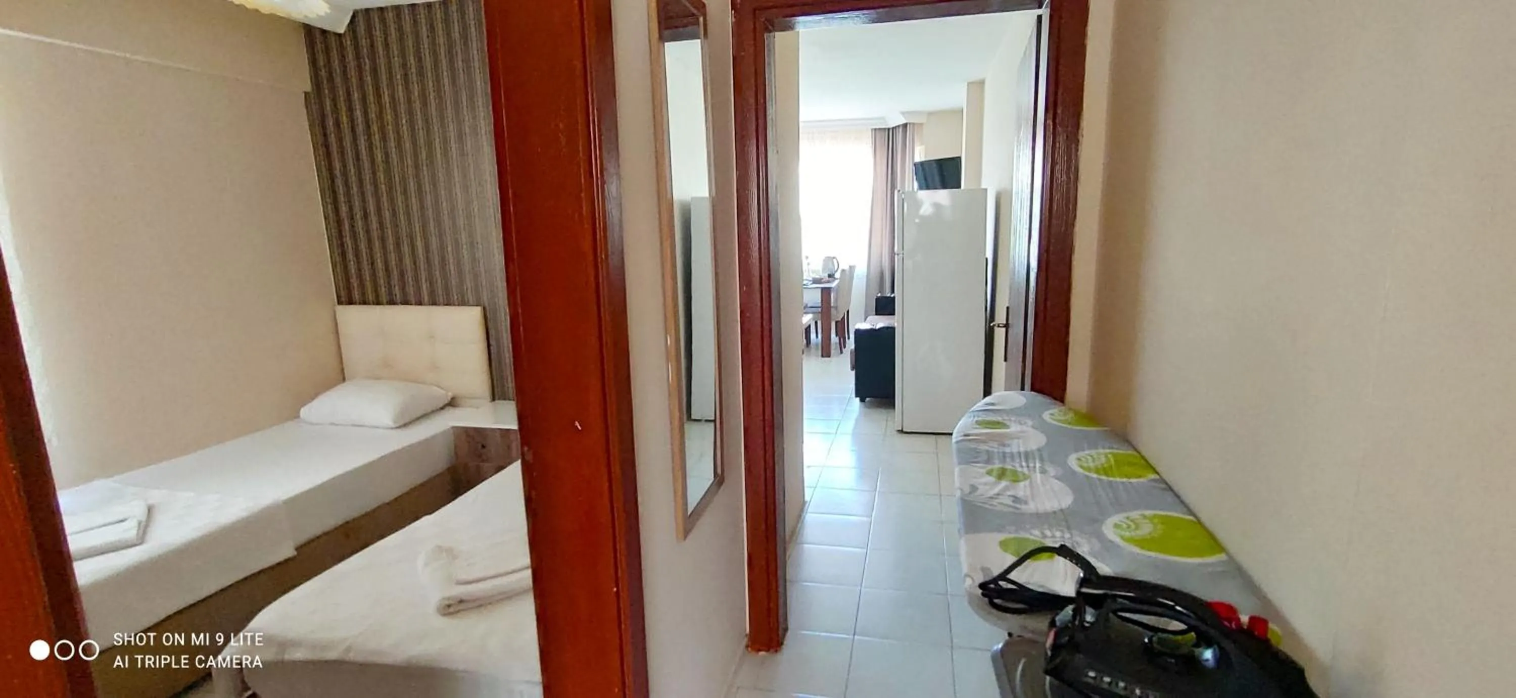 Bedroom in Zeytindali Apart Hotel