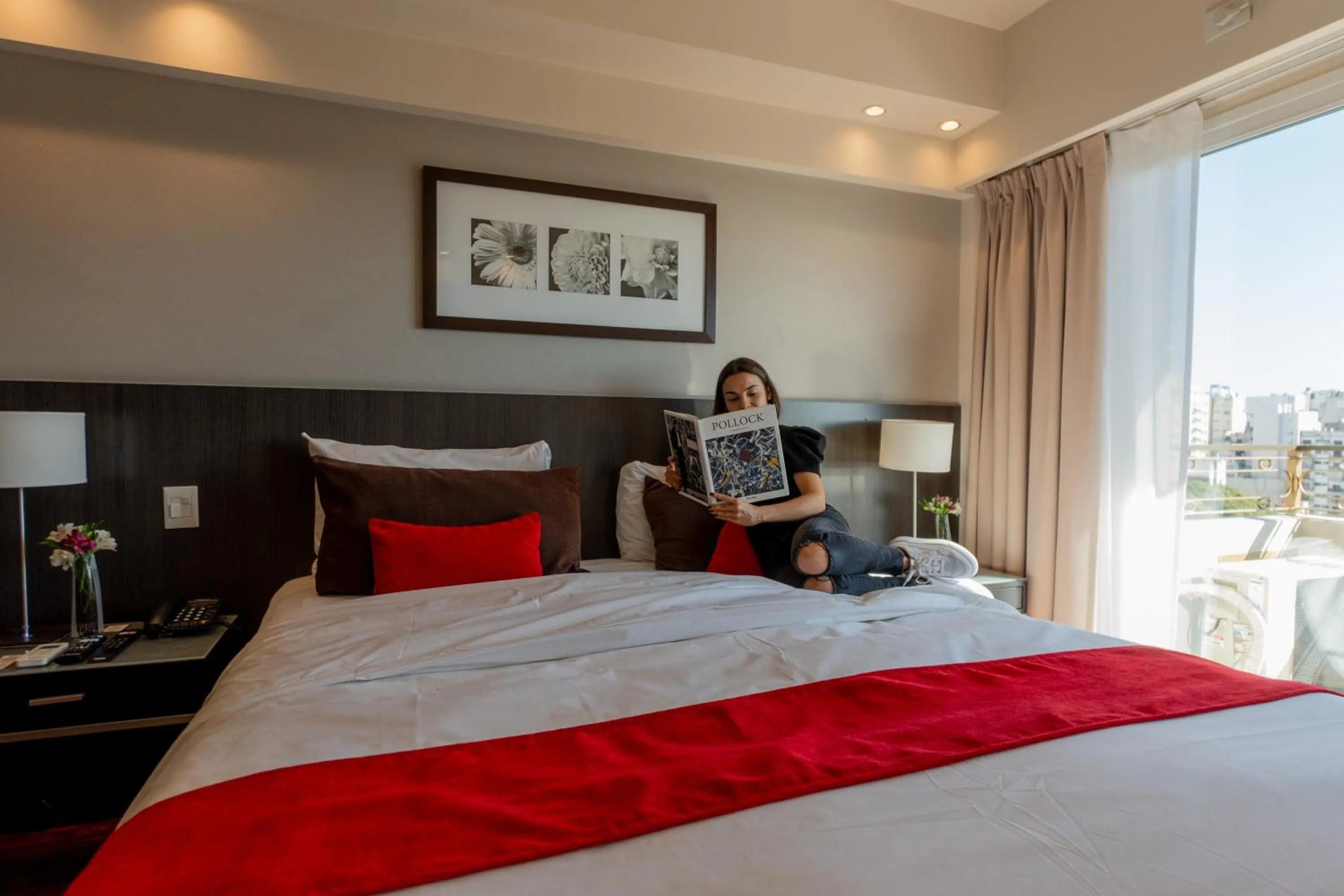 Bed in Urban Suites Recoleta Boutique Hotel