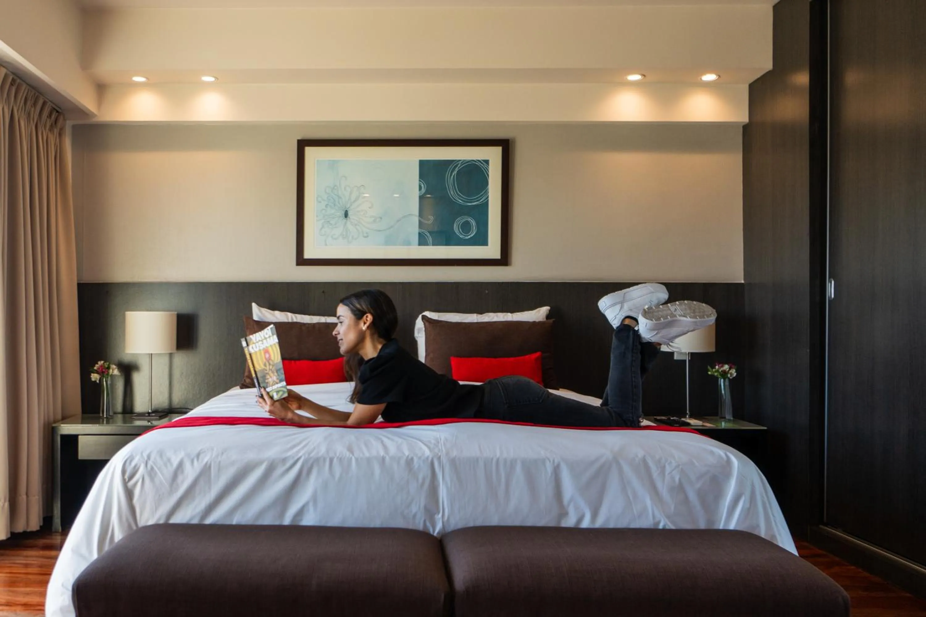 Bed in Urban Suites Recoleta Boutique Hotel