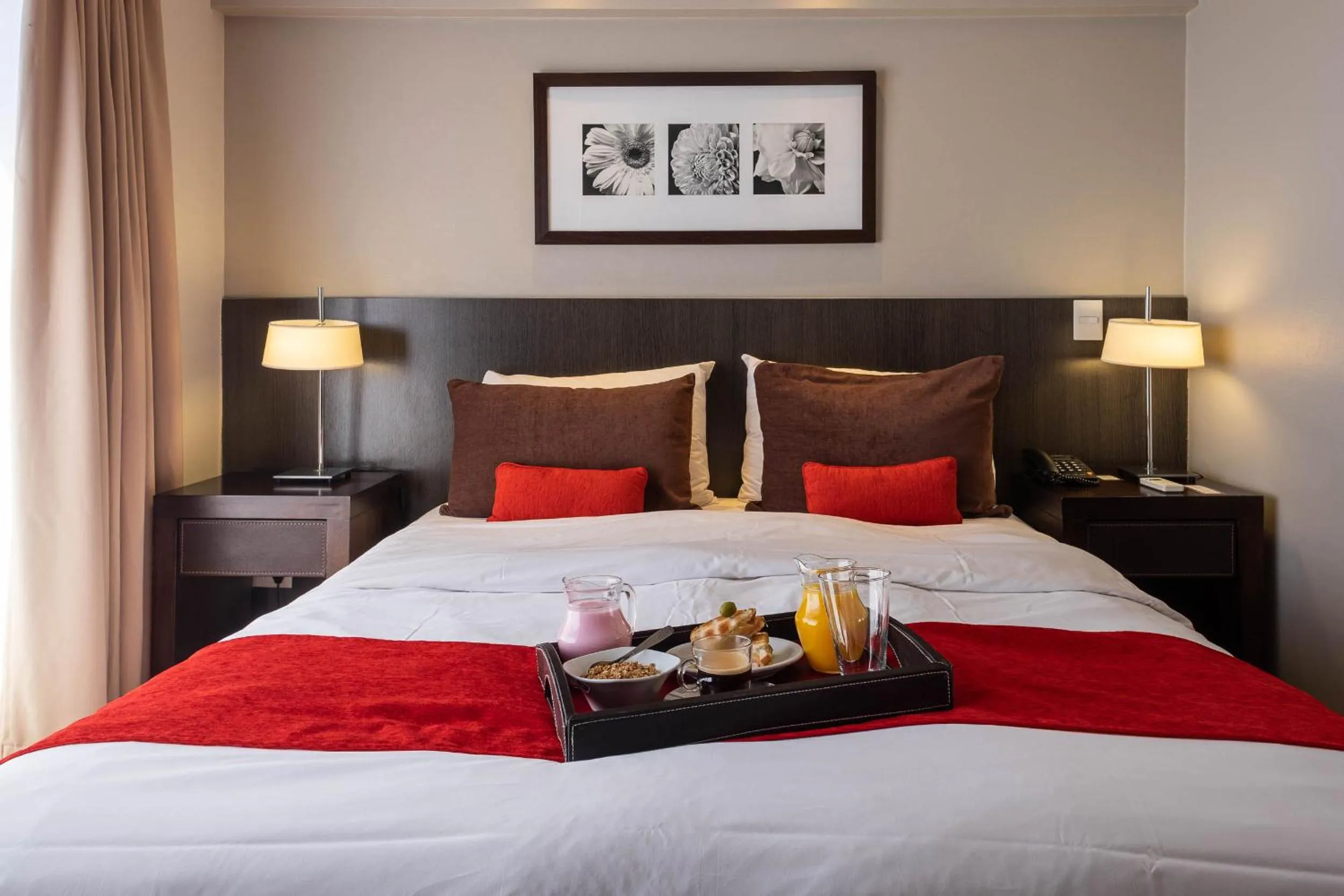 Bed in Urban Suites Recoleta Boutique Hotel