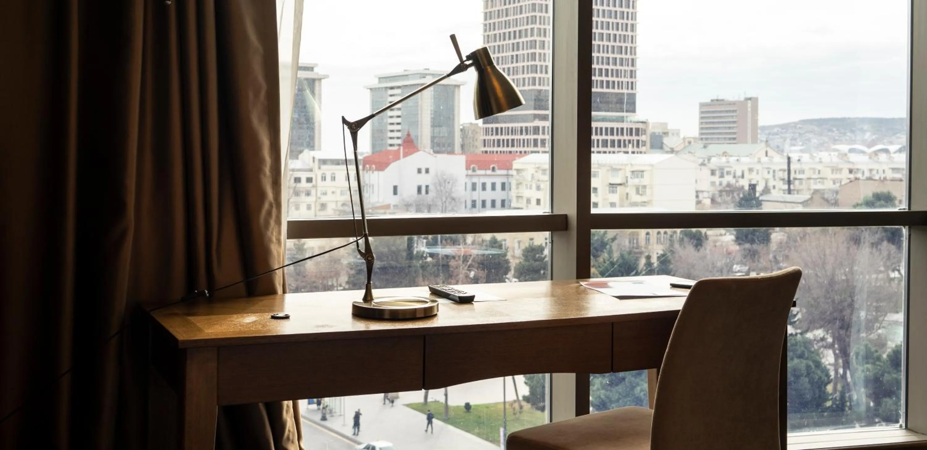 City view in Parkside Hotel & Apartments