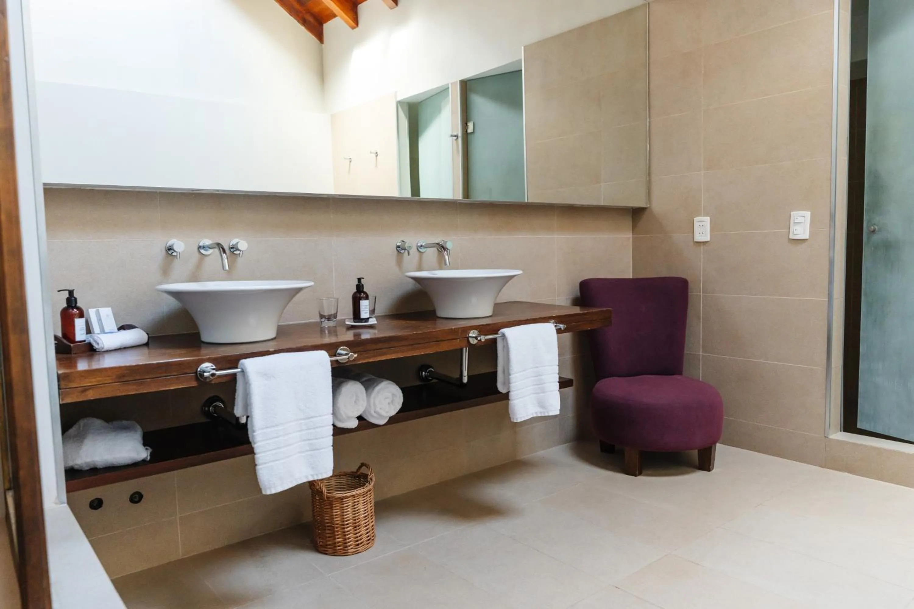 Bathroom in Loi Suites Chapelco Hotel