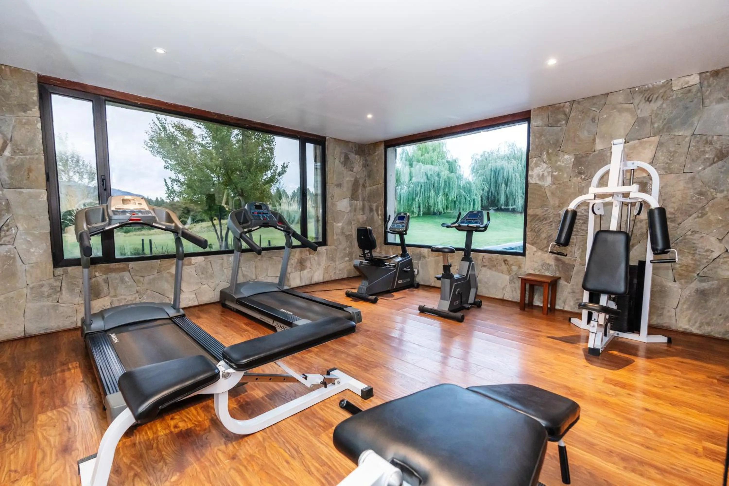 Fitness centre/facilities in Loi Suites Chapelco Hotel