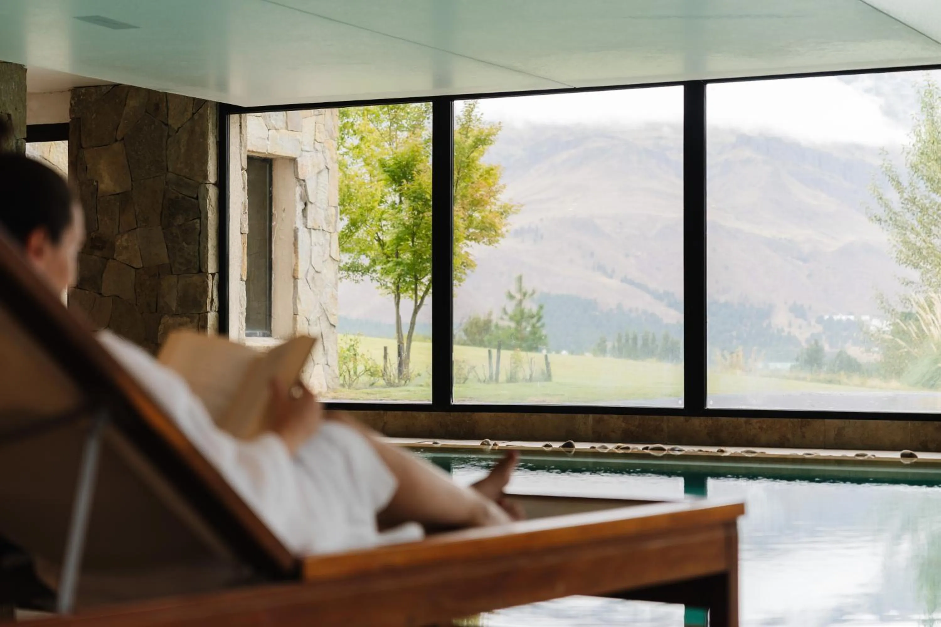 Mountain view in Loi Suites Chapelco Hotel