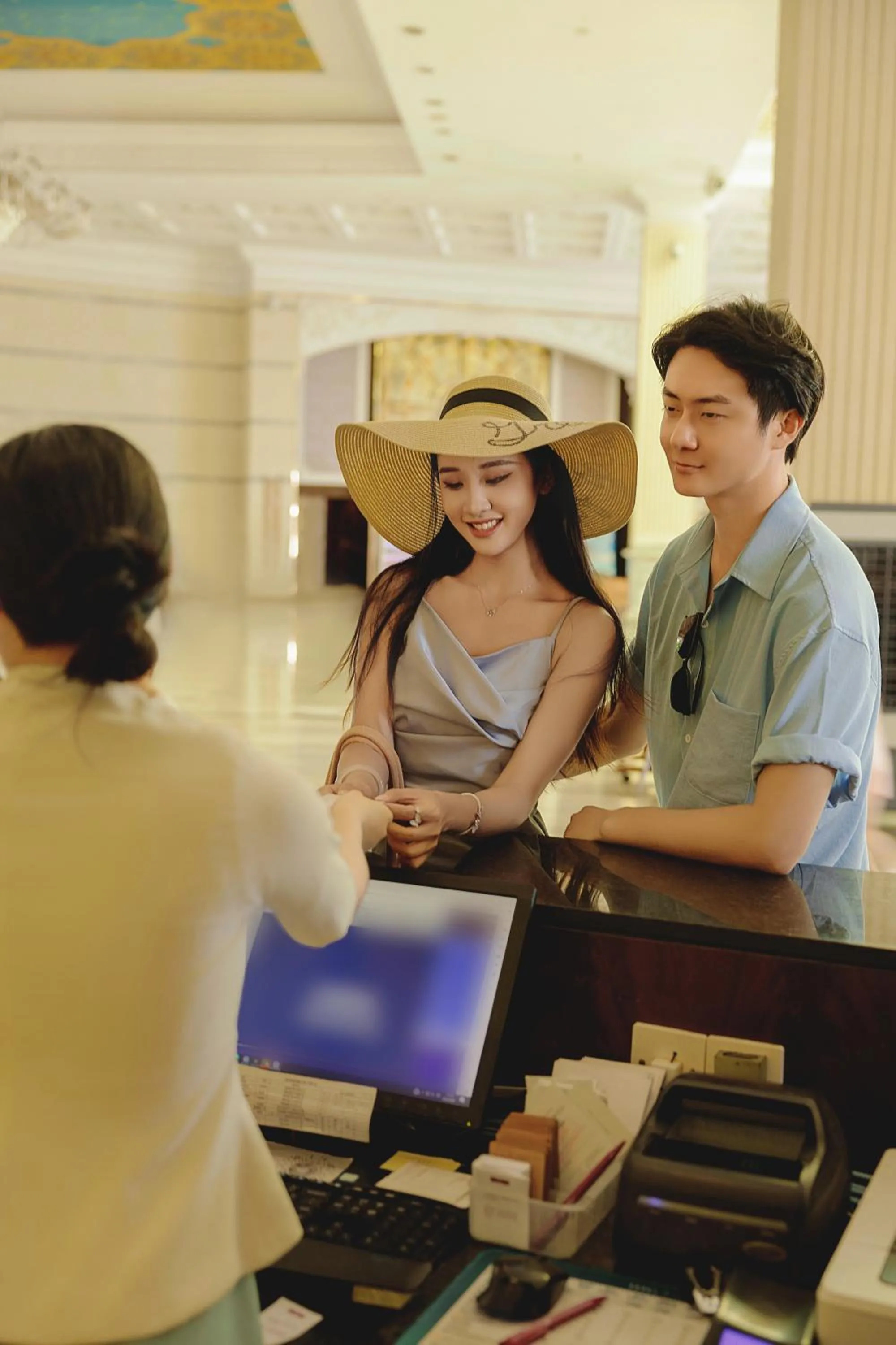People in Crowne Plaza Resort Sanya Bay by IHG