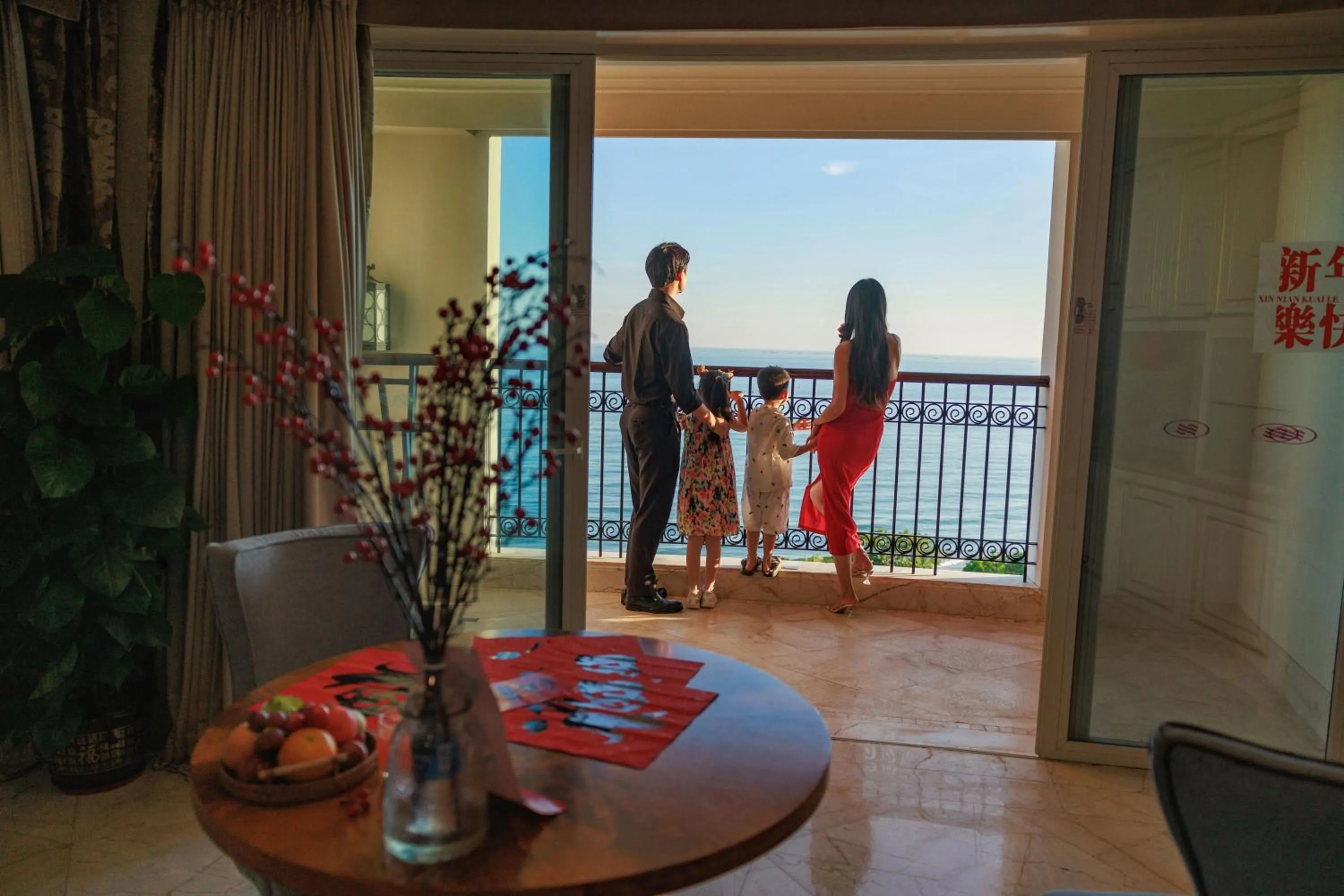 People in Crowne Plaza Resort Sanya Bay by IHG