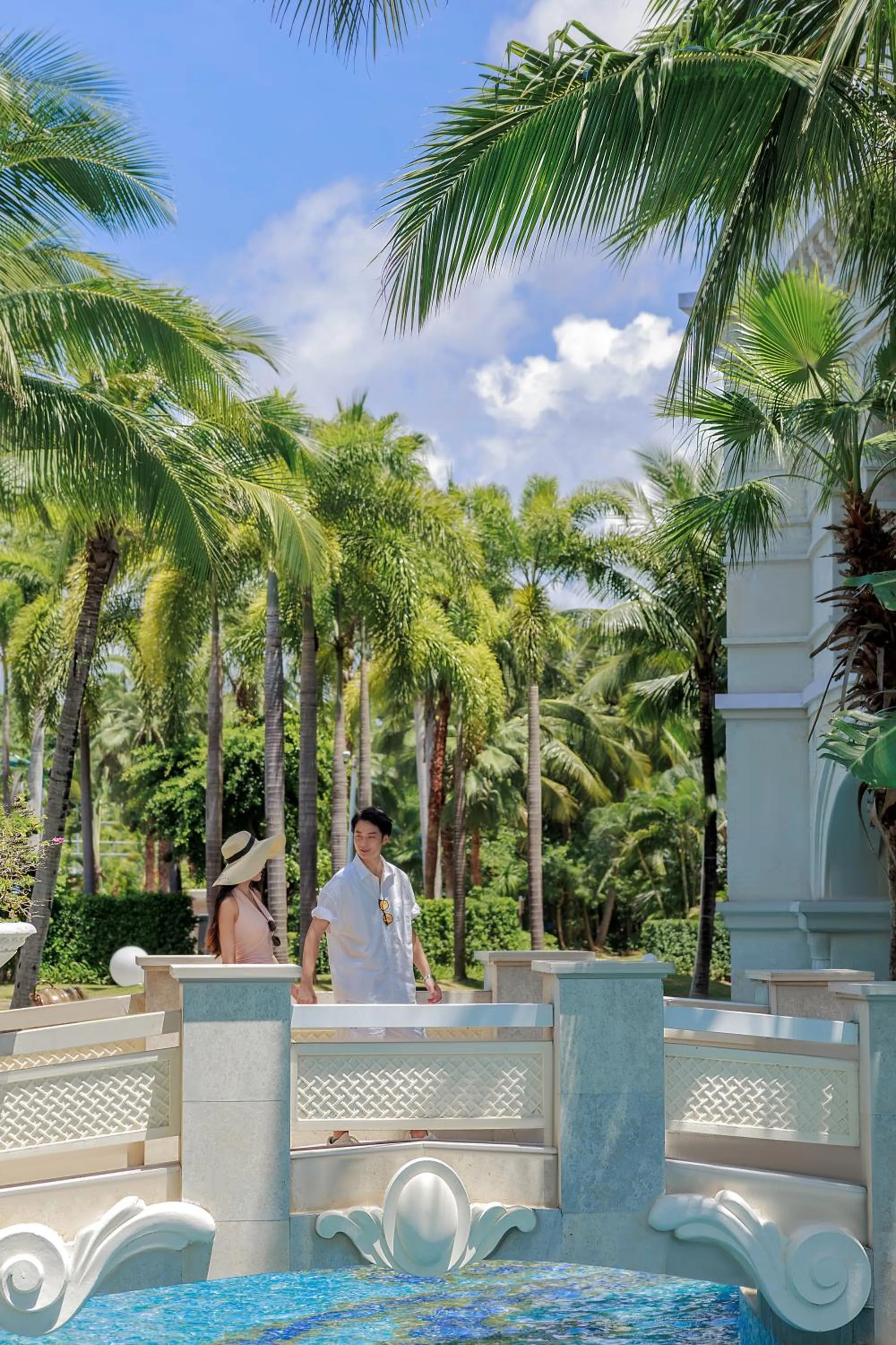 Guests in Crowne Plaza Resort Sanya Bay by IHG