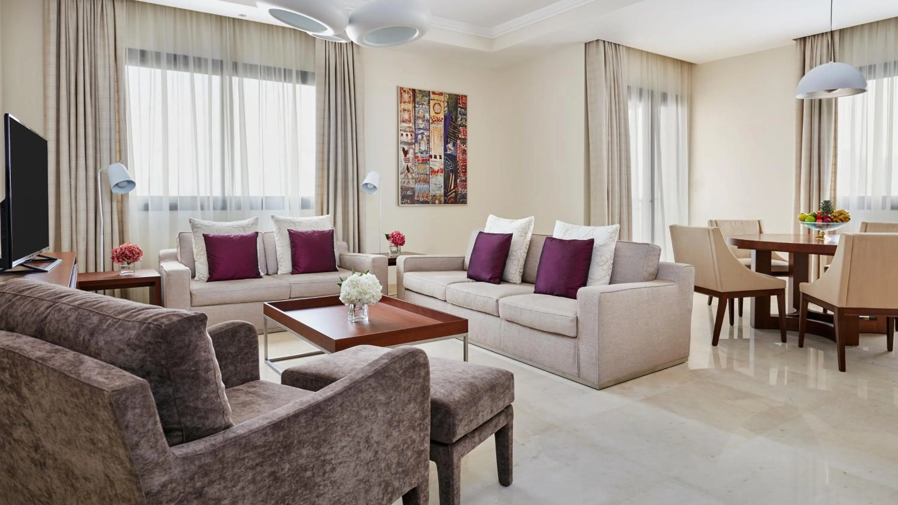 Photo of the whole room in InterContinental Hotels Doha Residences