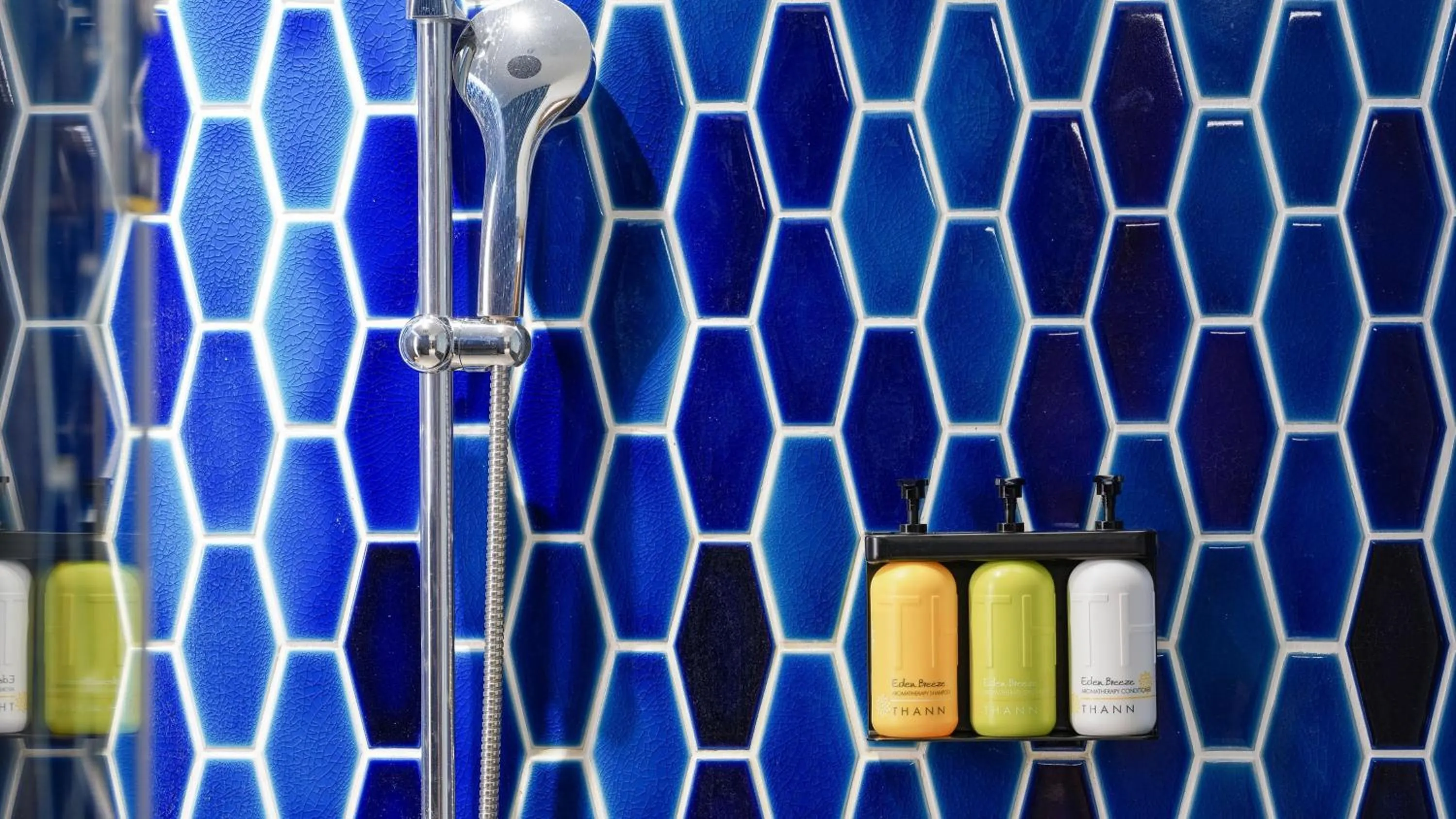 Bathroom in Hotel Indigo Kaohsiung Central Park by IHG