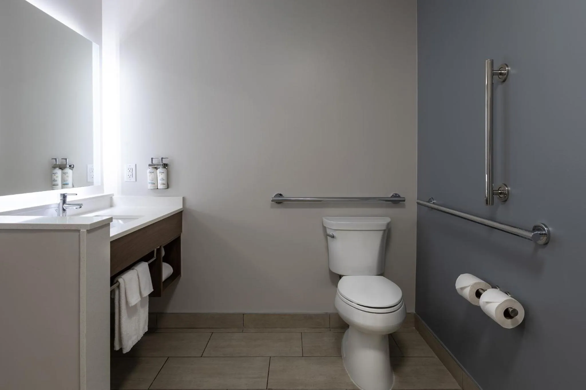 Bathroom in Holiday Inn Express & Suites Greenwood Mall by IHG