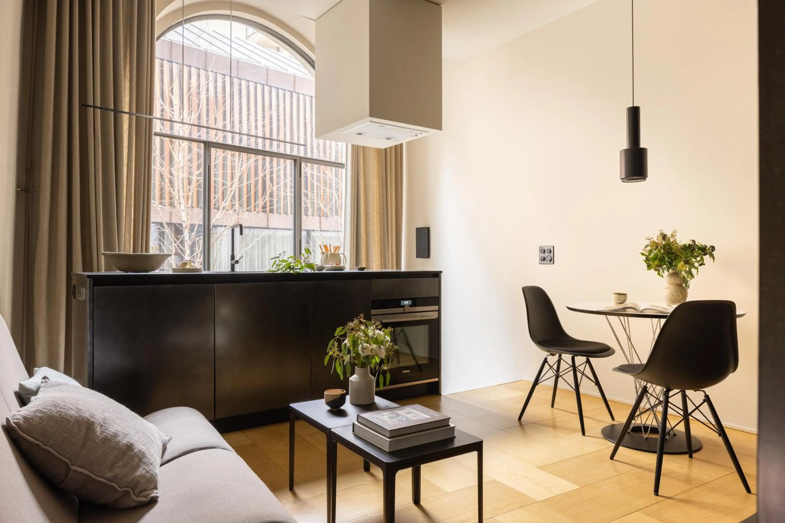 Dining area in The Hamlet - Luxury Serviced Apartments