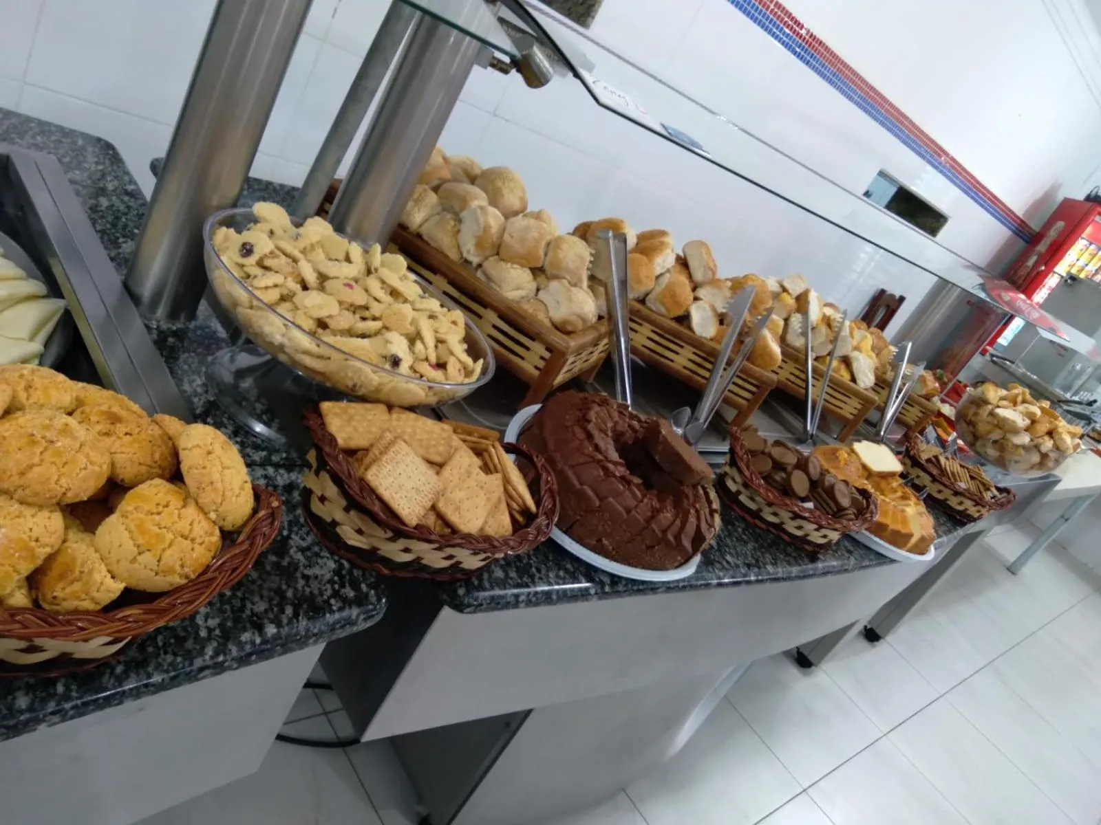 Buffet breakfast in Hotel São Luiz