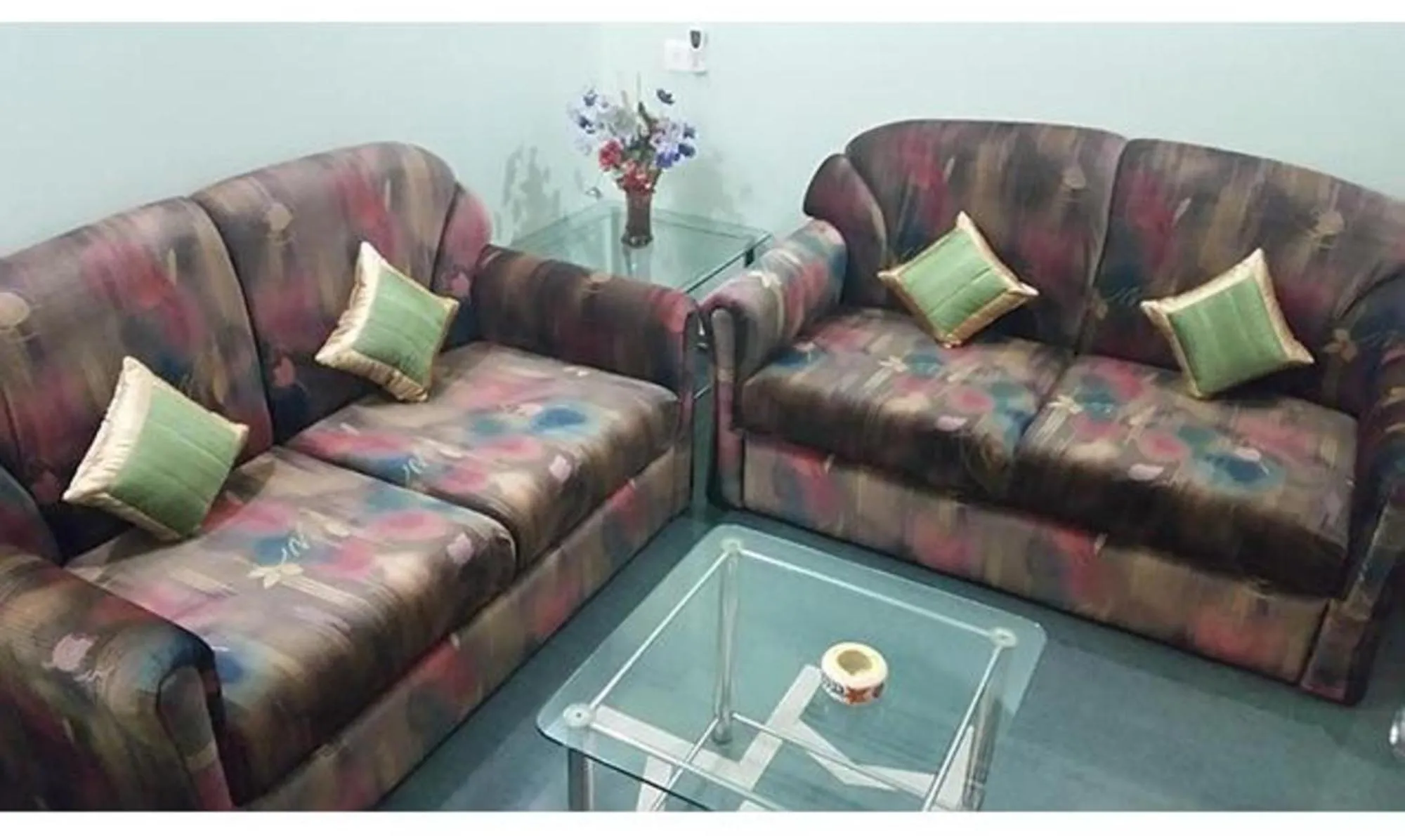 Seating area in Vora Corporate Inn