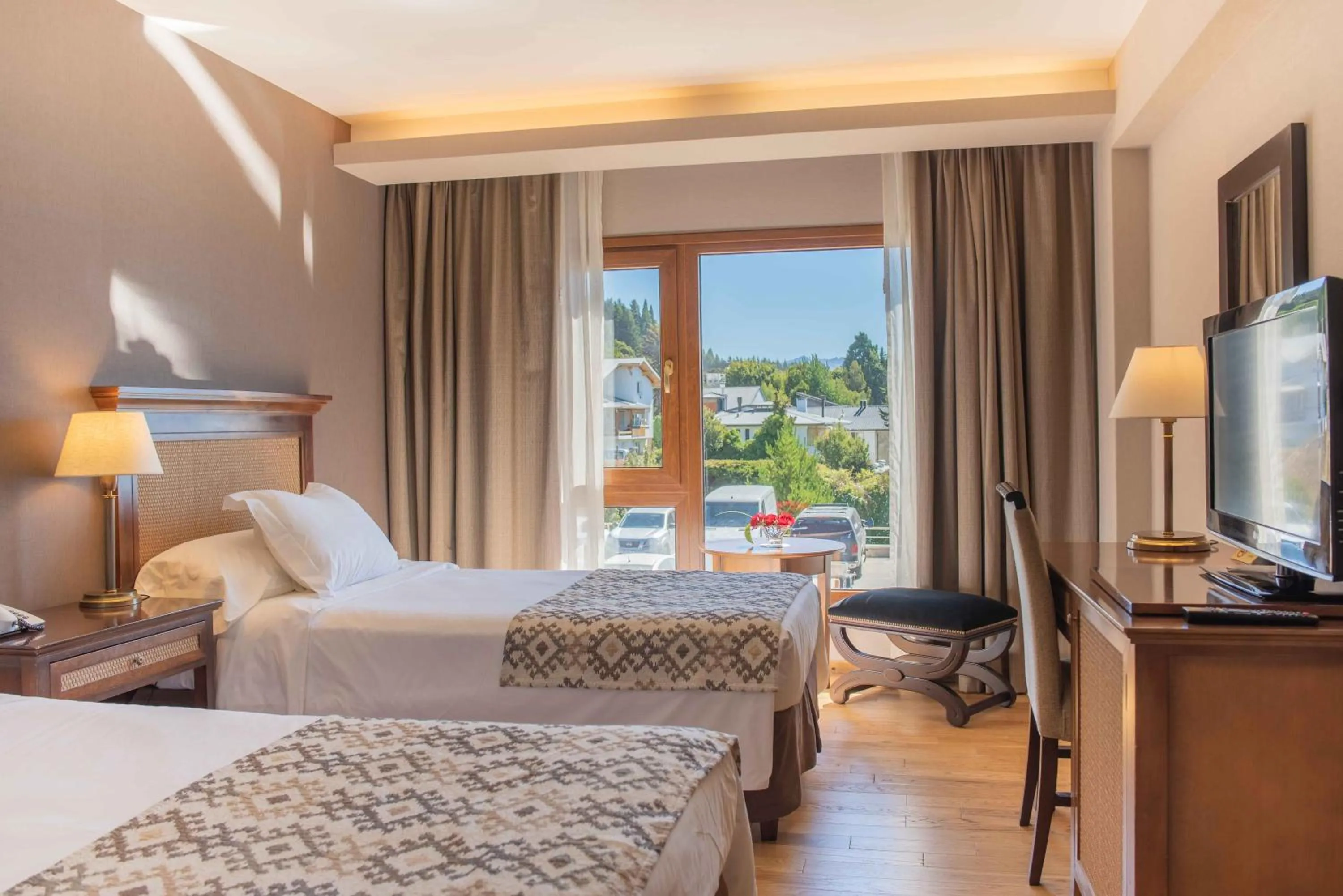 Photo of the whole room, Bed in Cacique Inacayal Lake Hotel & Spa