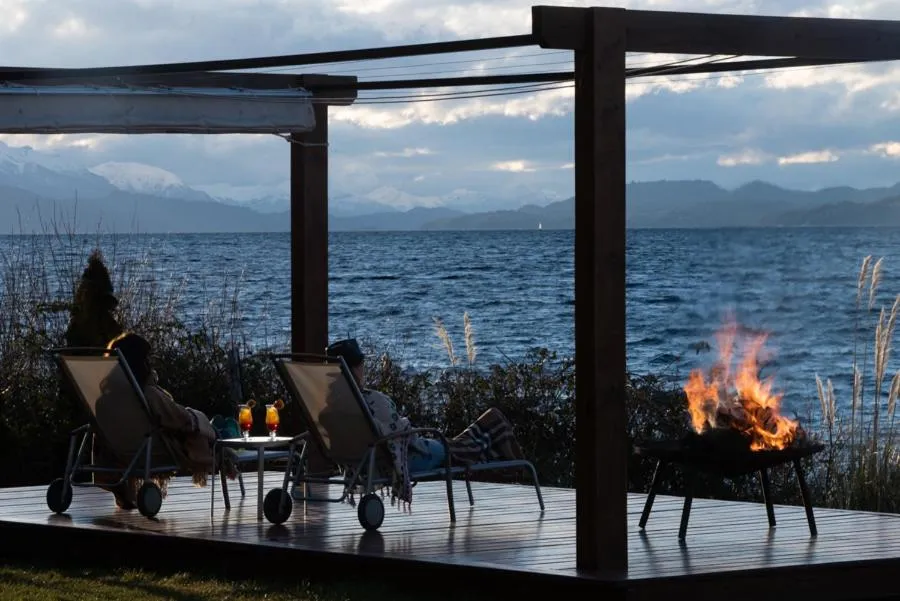 Garden in Cacique Inacayal Lake Hotel & Spa