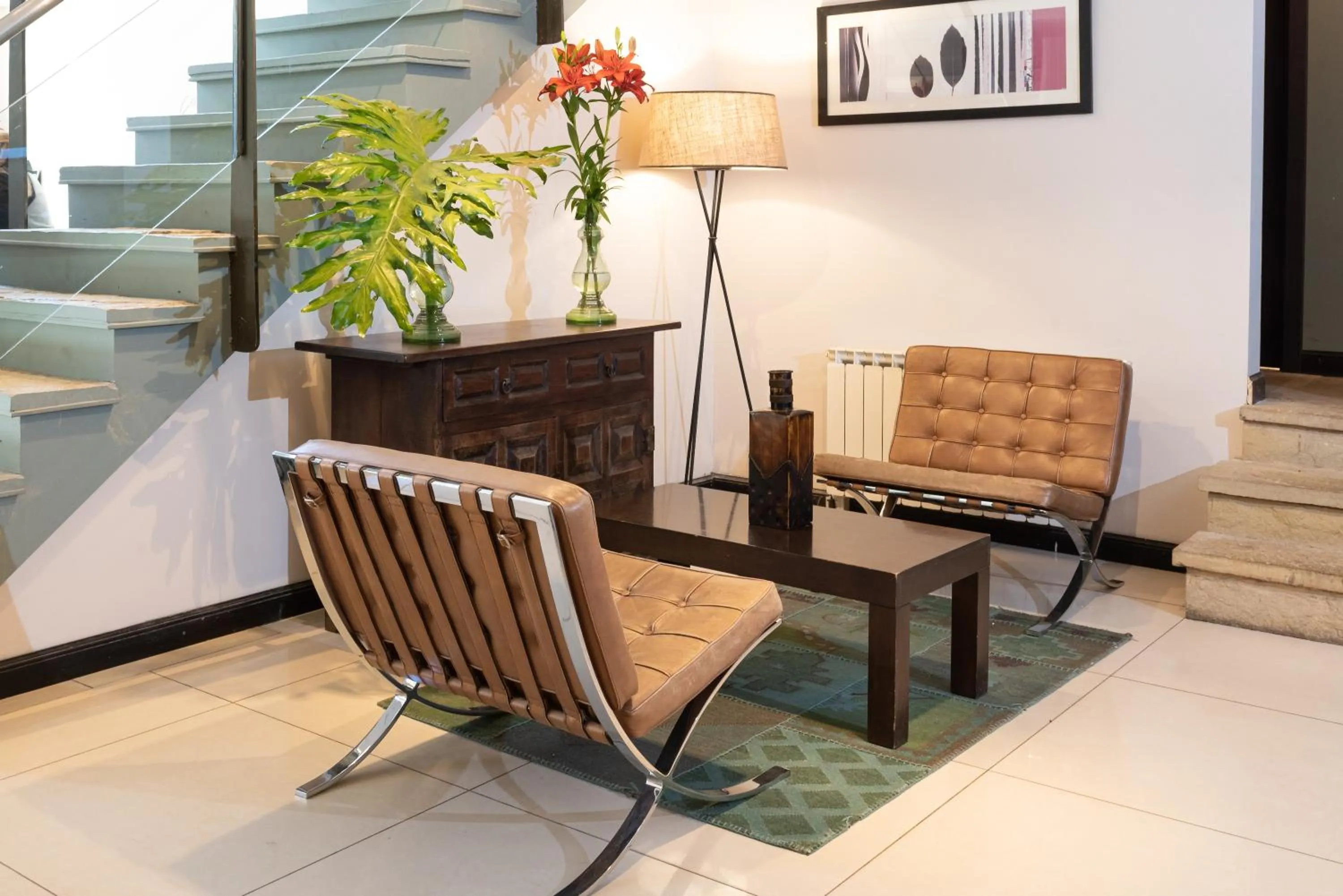 Living room in Hotel Crans Montana