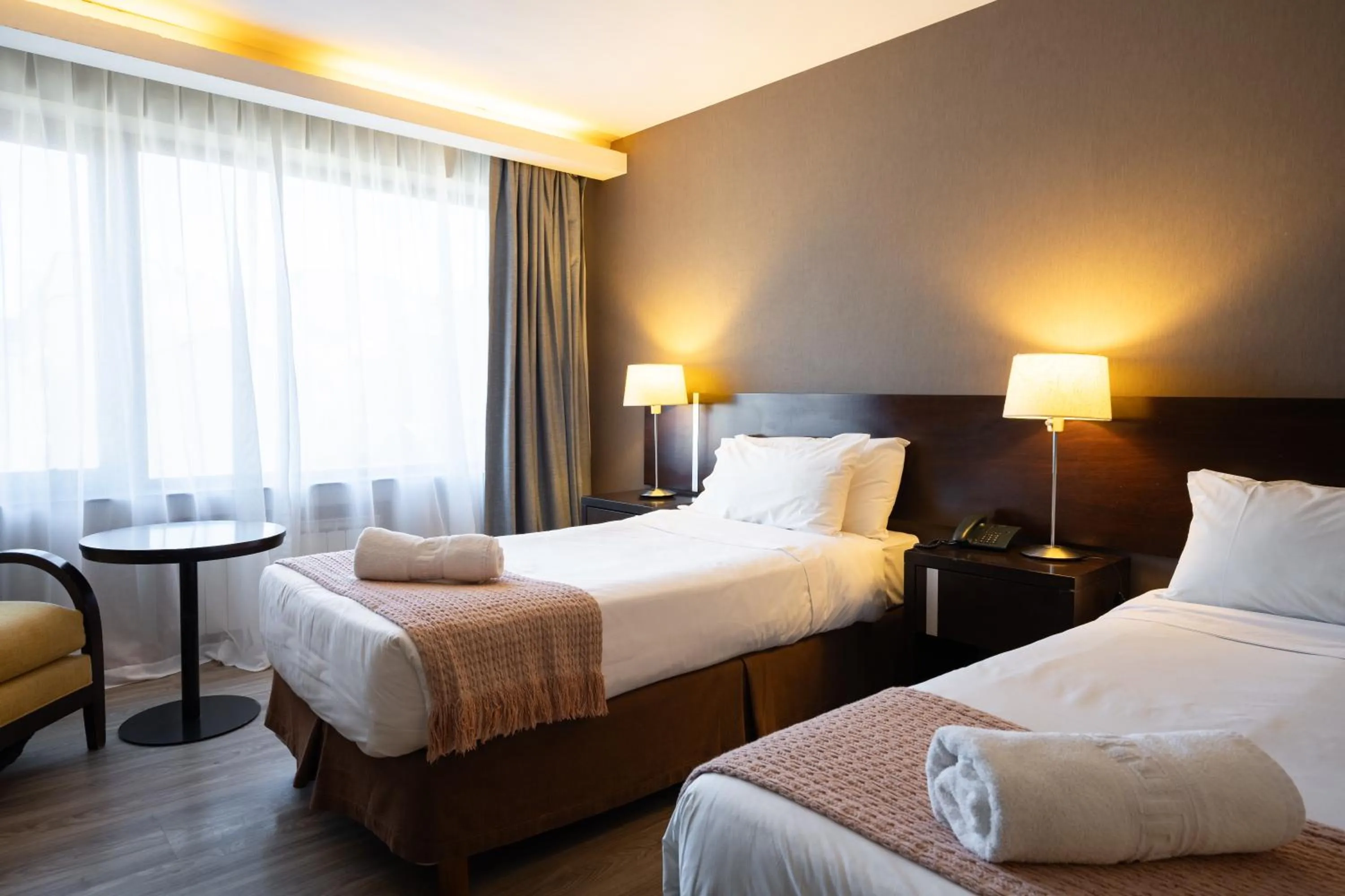 Bed in Hotel Crans Montana