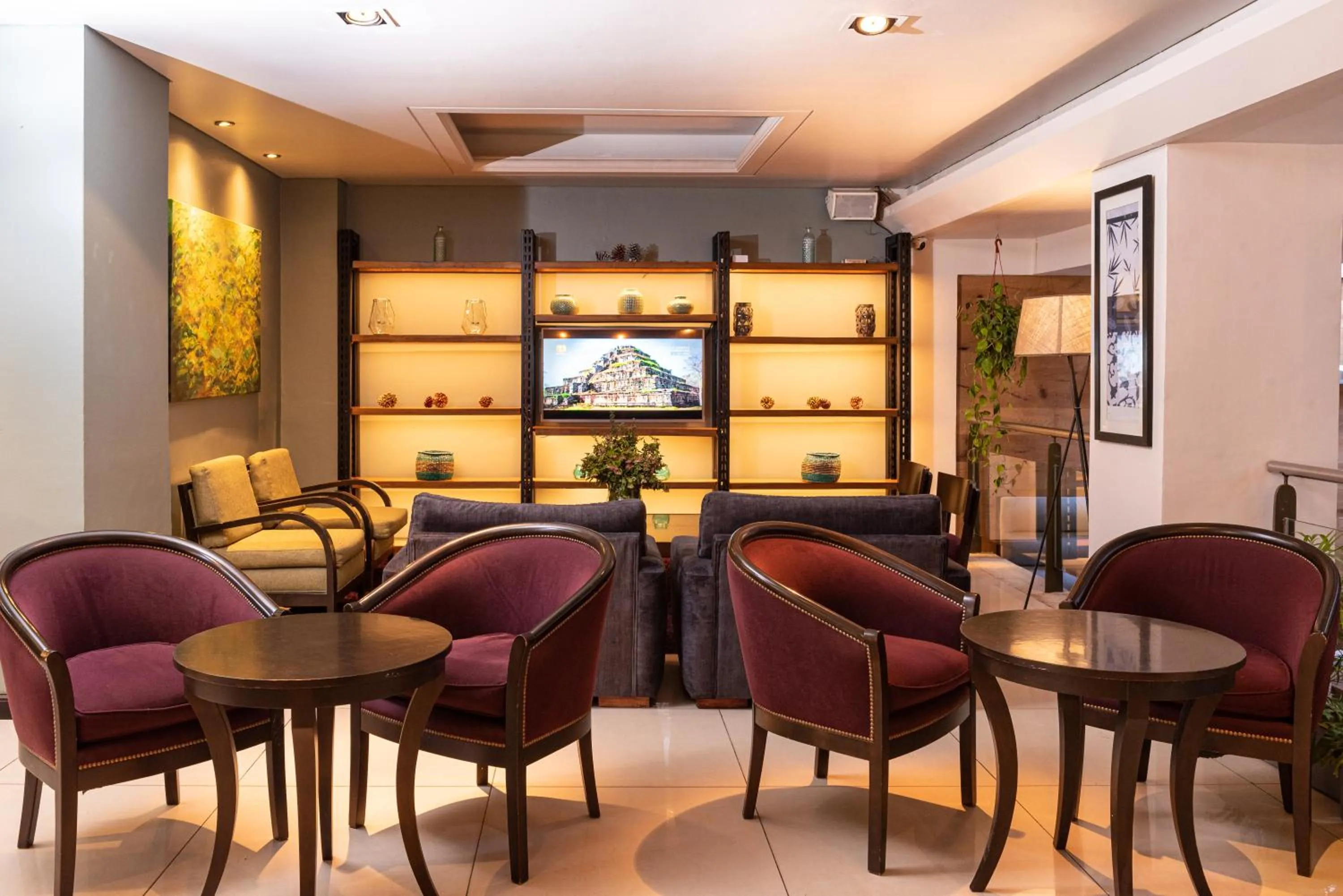 Lobby or reception in Hotel Crans Montana