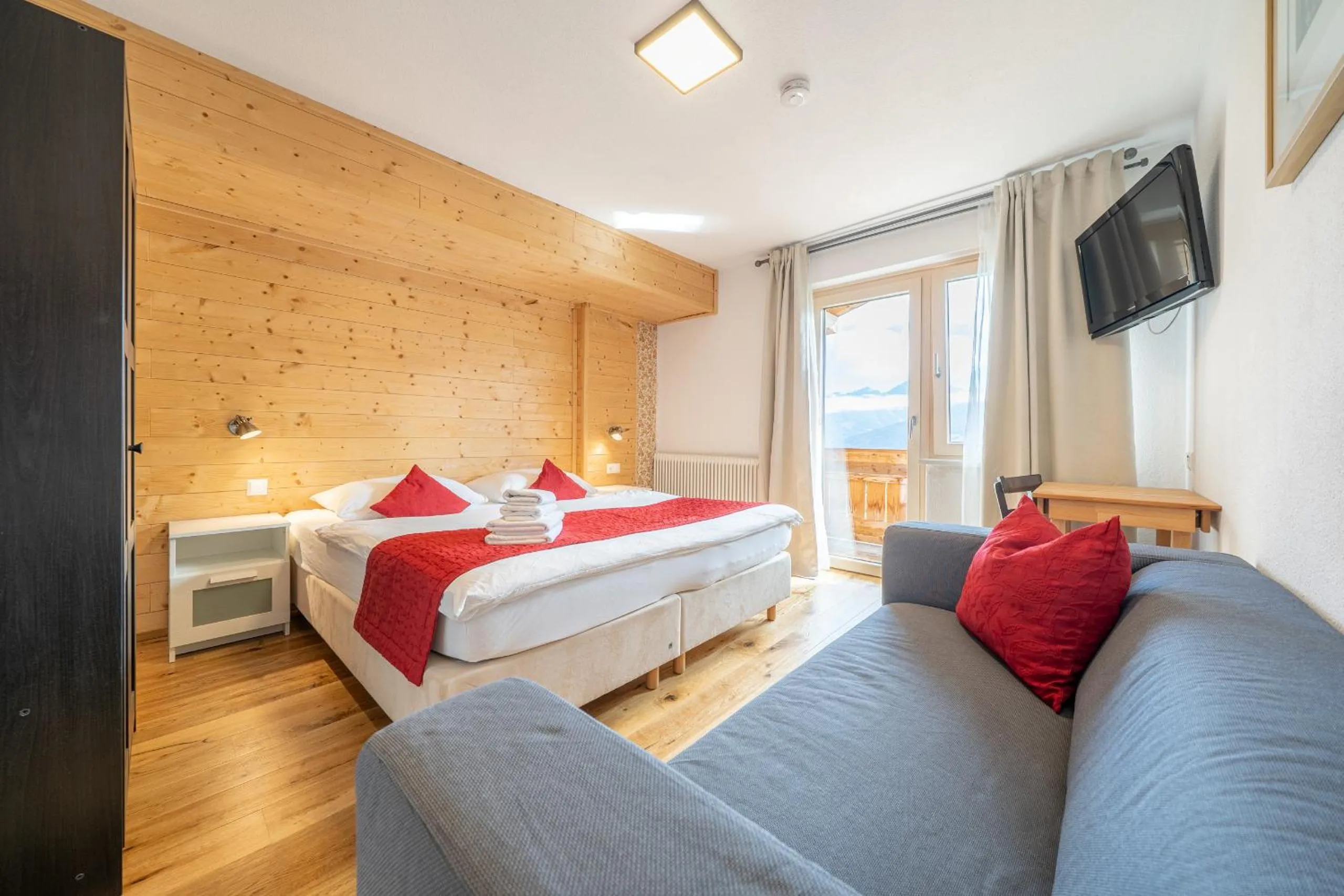 Bedroom, Bed in Pension Hofweyer