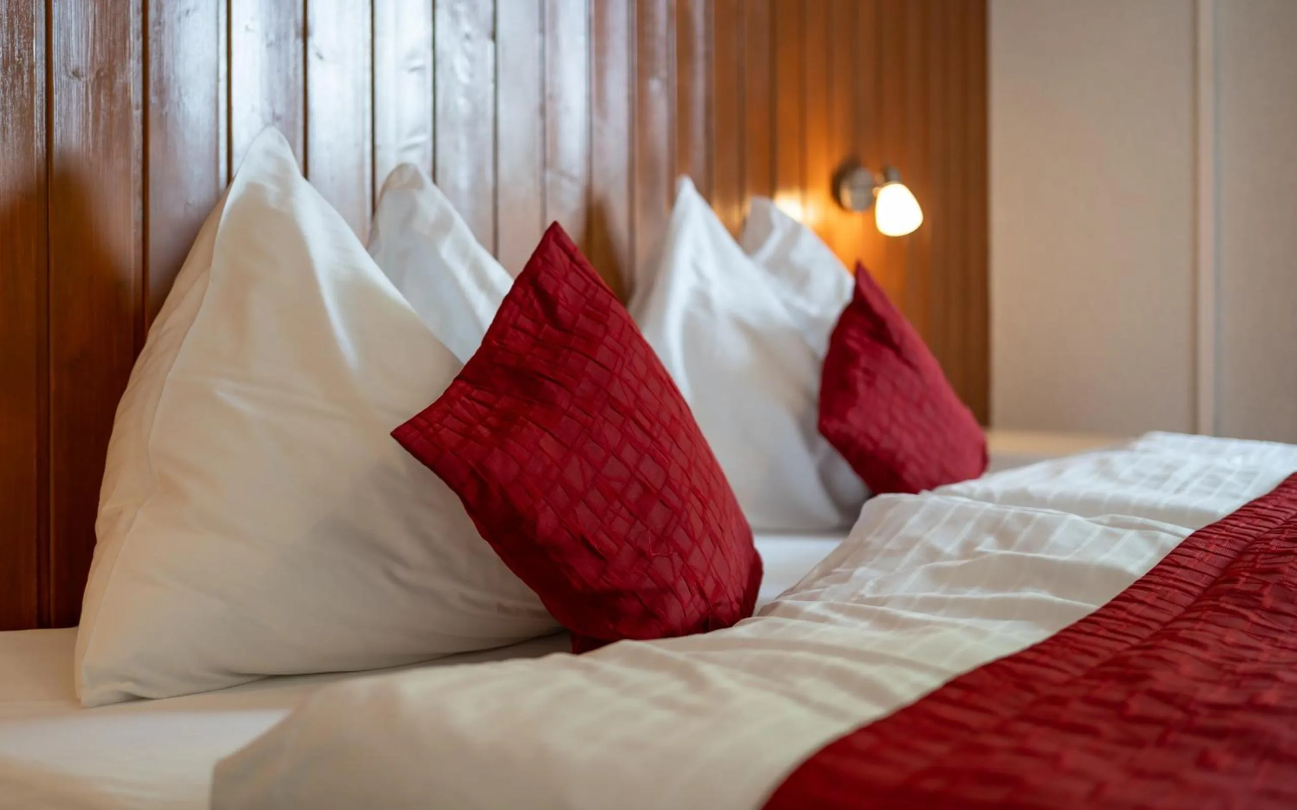 Bed in Pension Hofweyer