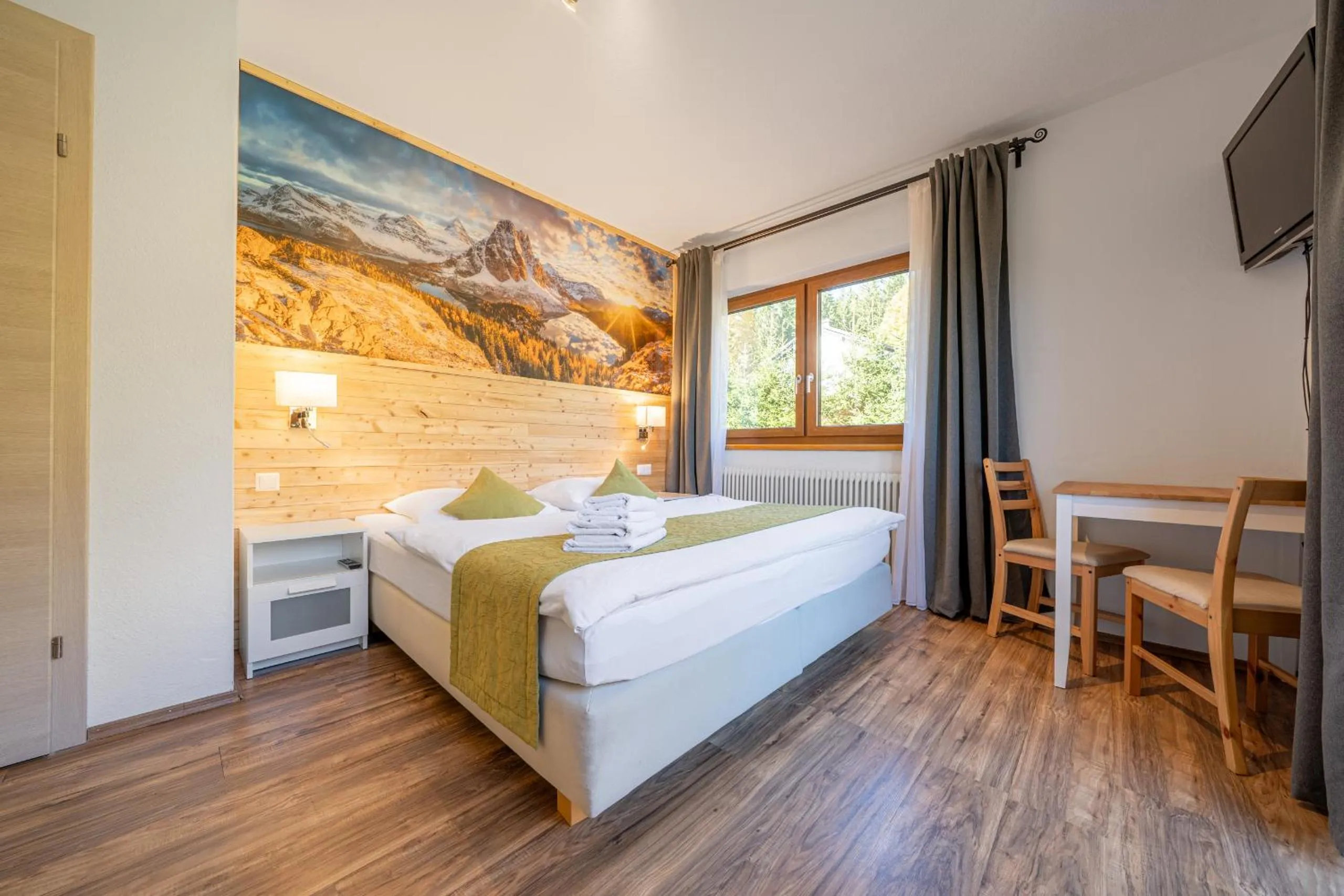 Bedroom, Bed in Pension Hofweyer