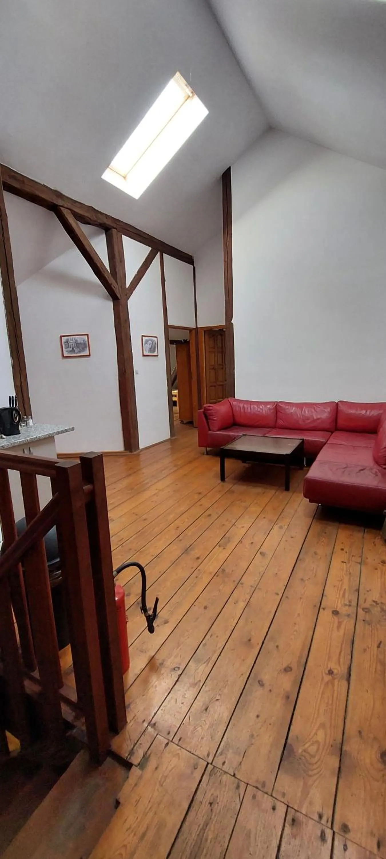 Communal lounge/ TV room in Dom na Mazurach Pilec