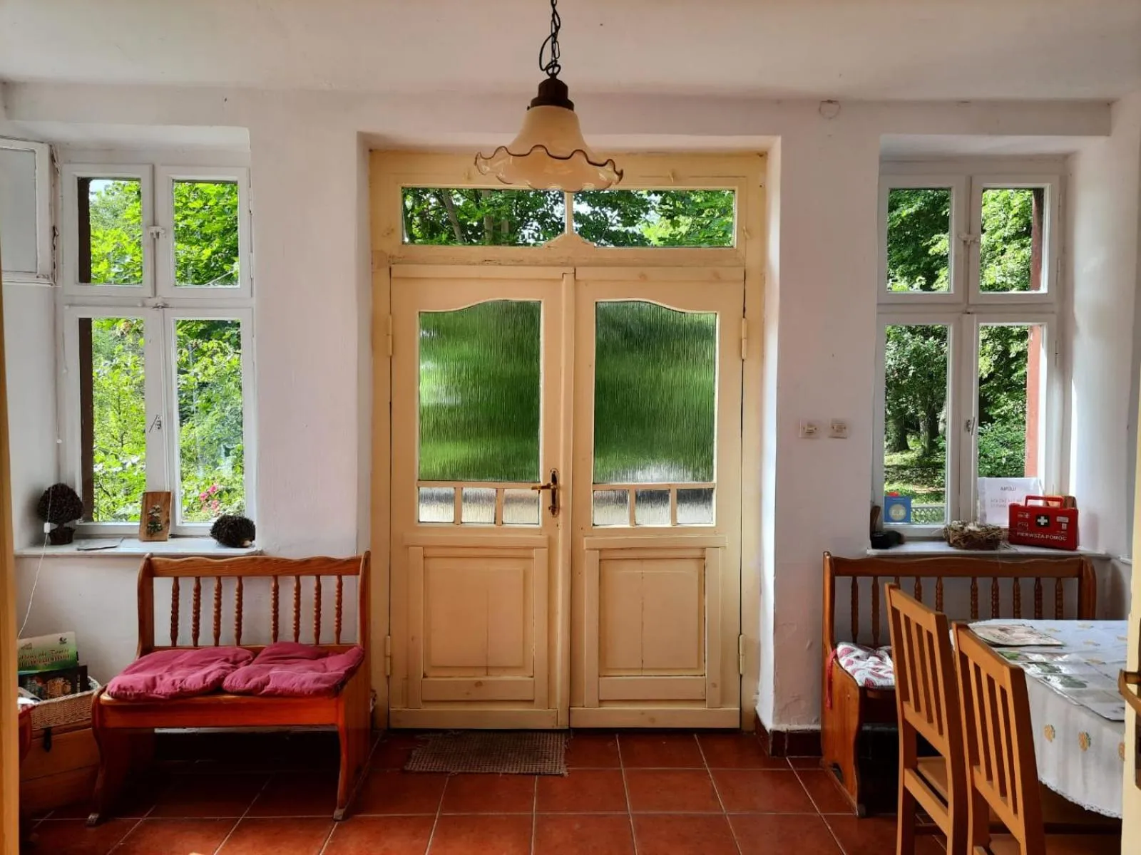 Living room in Dom na Mazurach Pilec