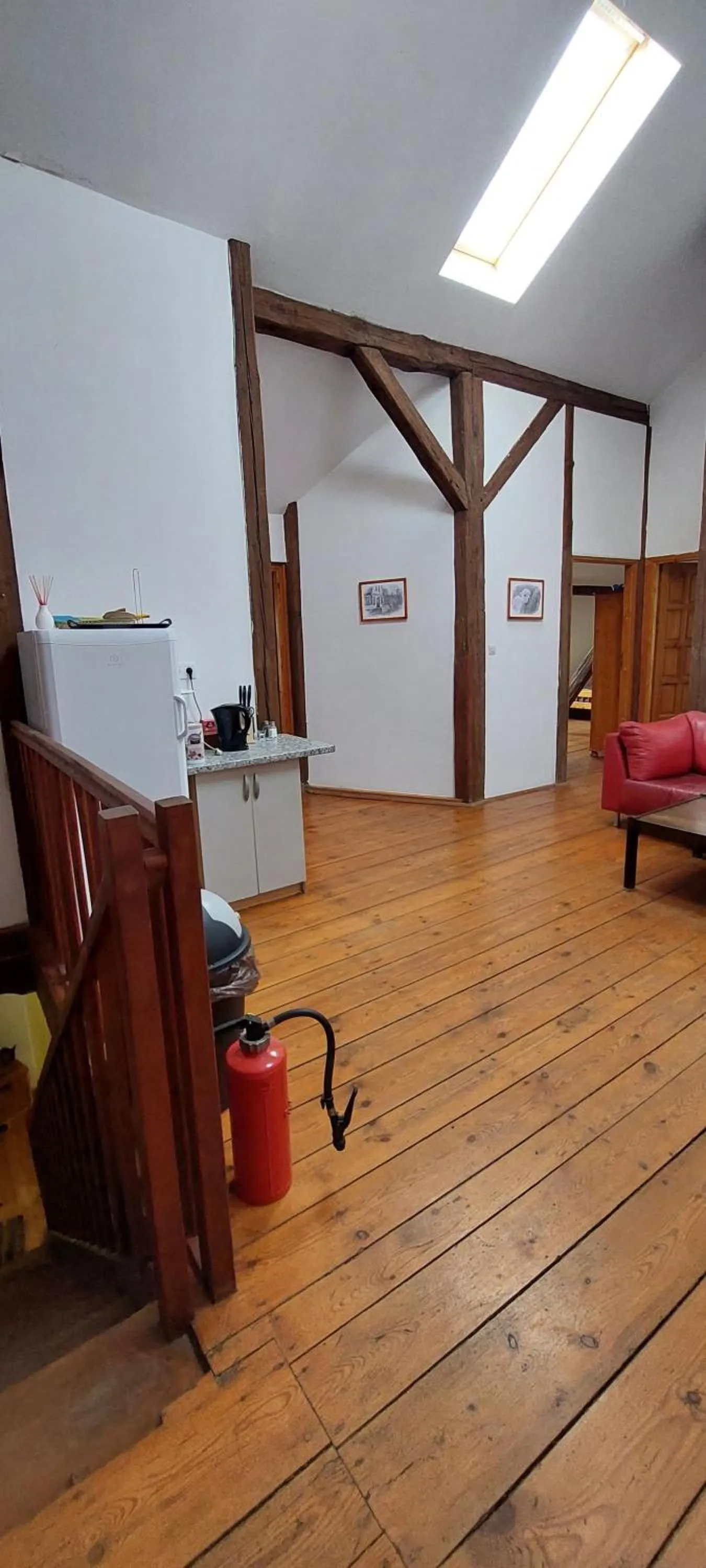 Communal lounge/ TV room in Dom na Mazurach Pilec