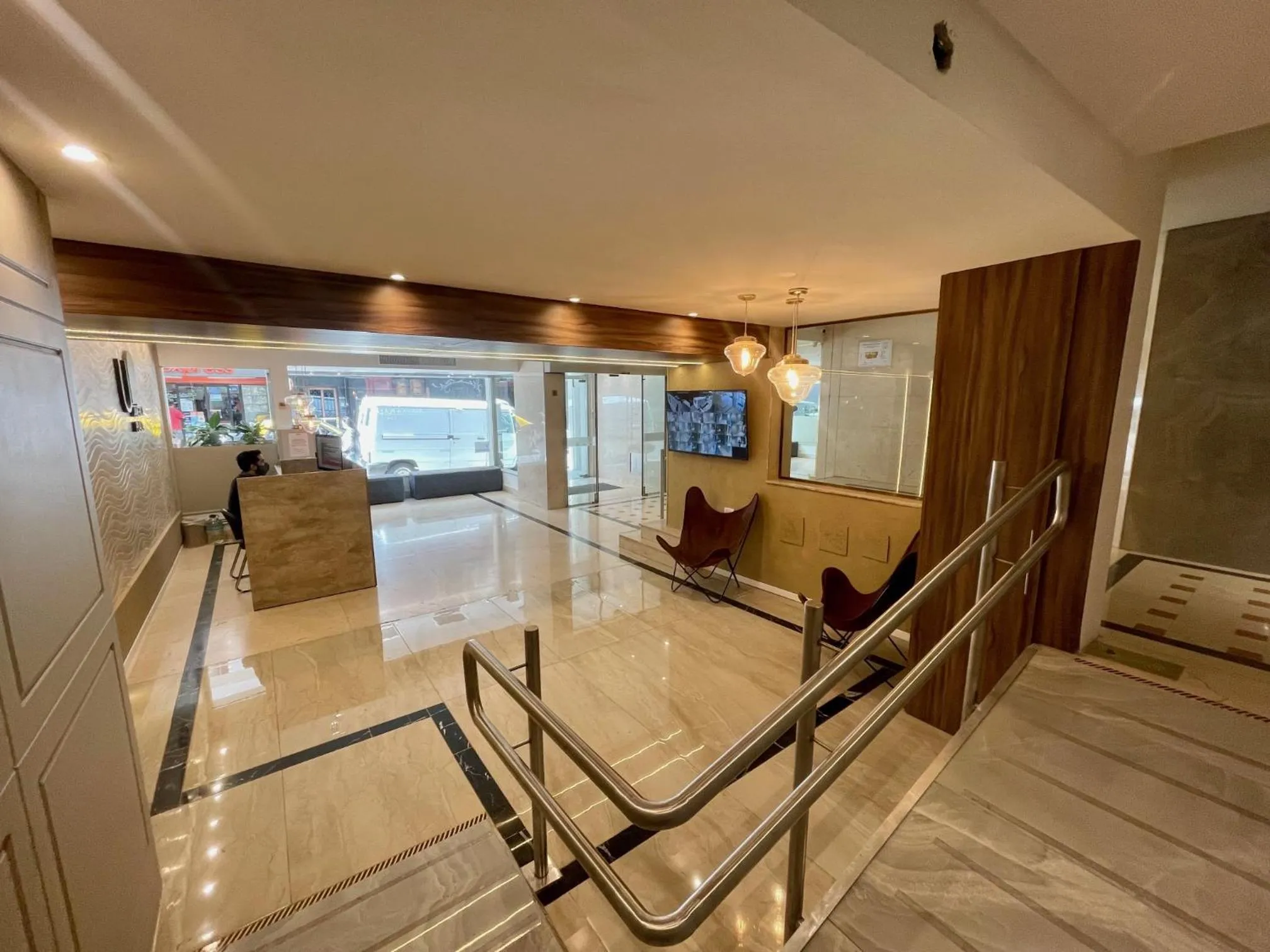 Lobby or reception in Up América Plaza