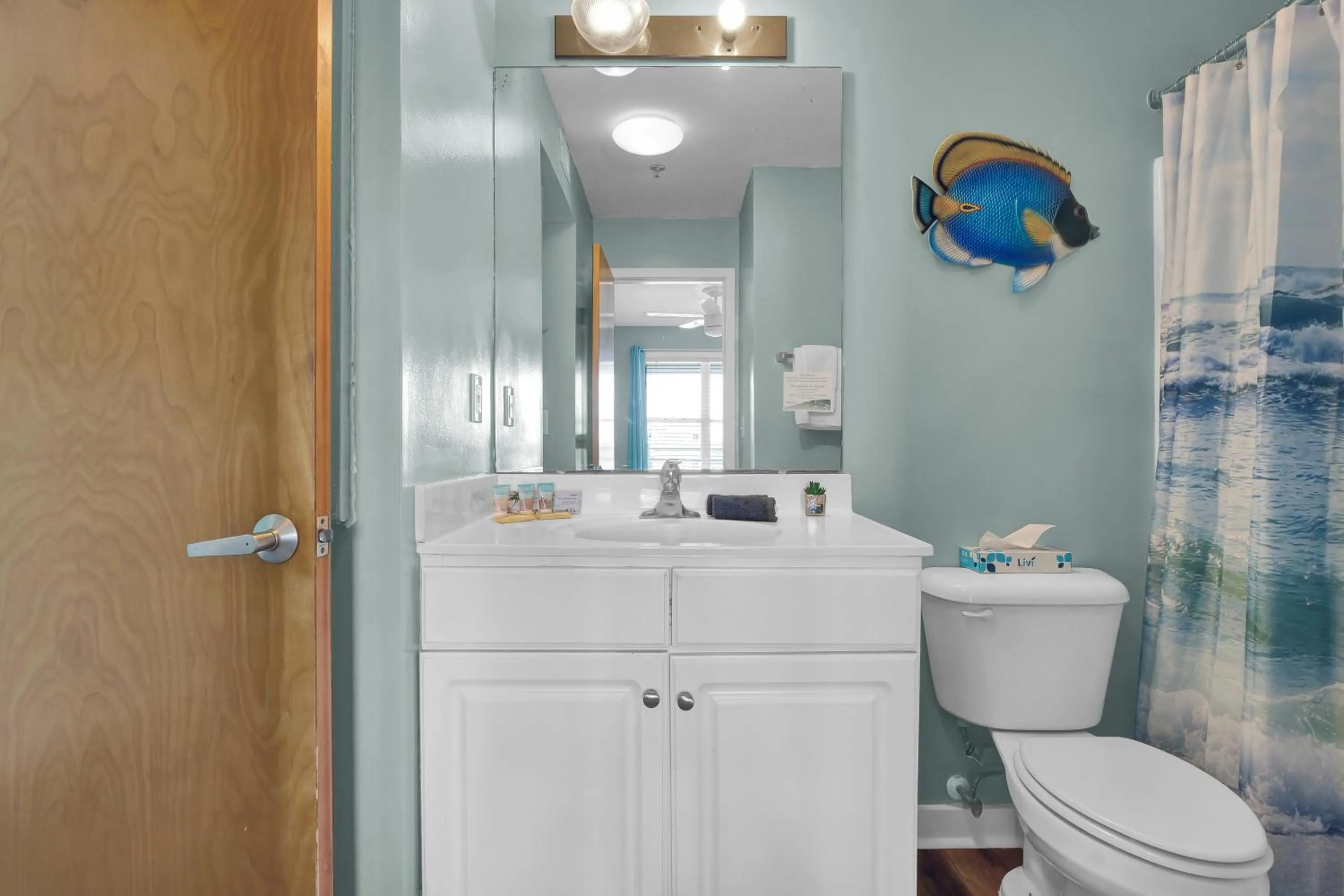 Toilet in Sandpeddler Inn and Suites