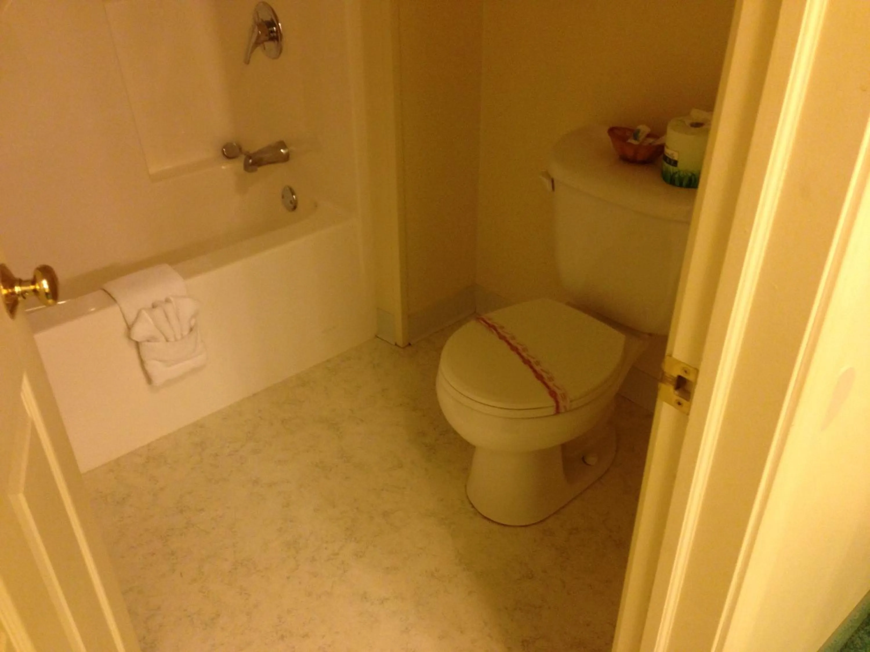 Toilet in The Falls Motel