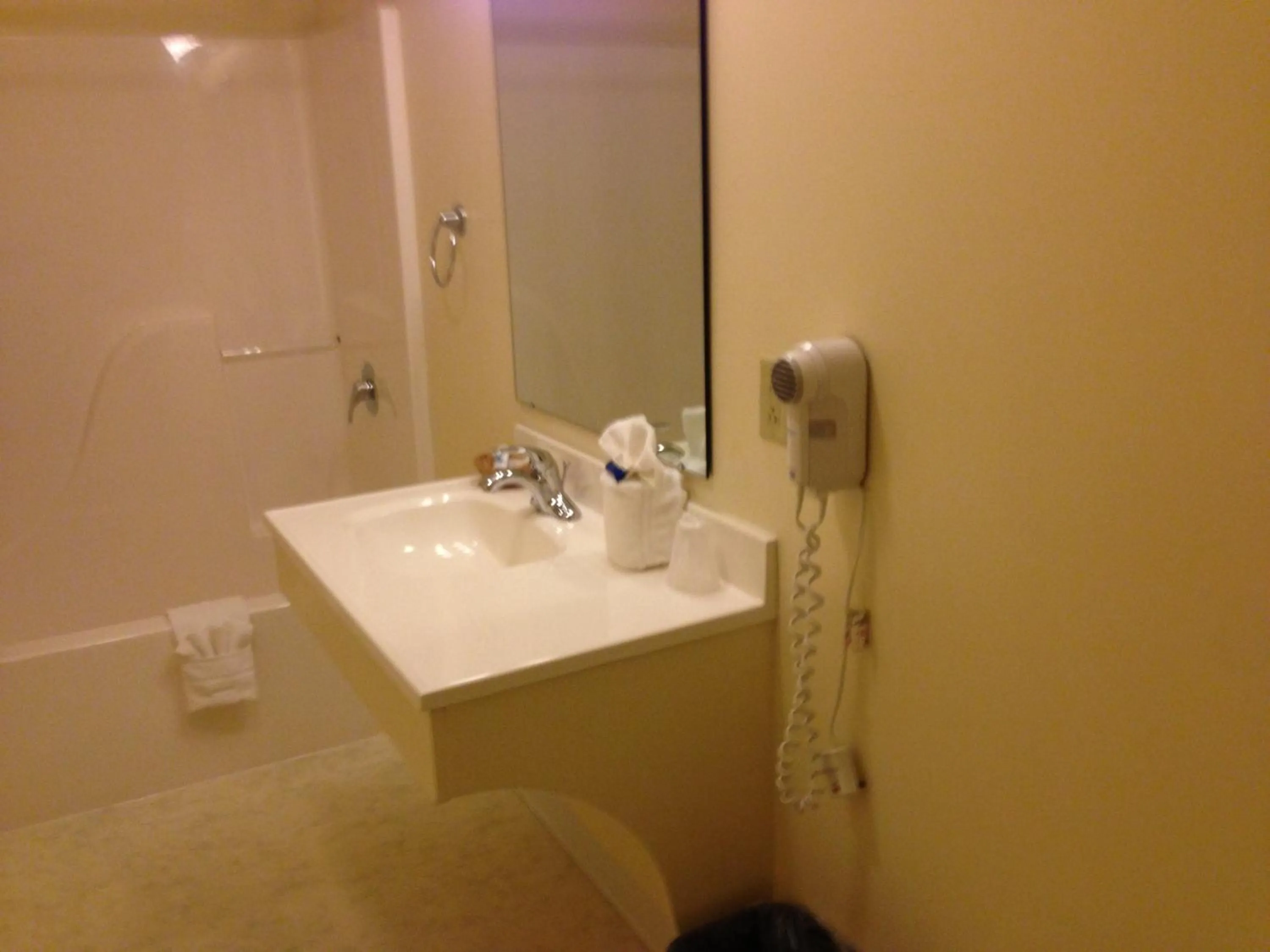 Bathroom in The Falls Motel