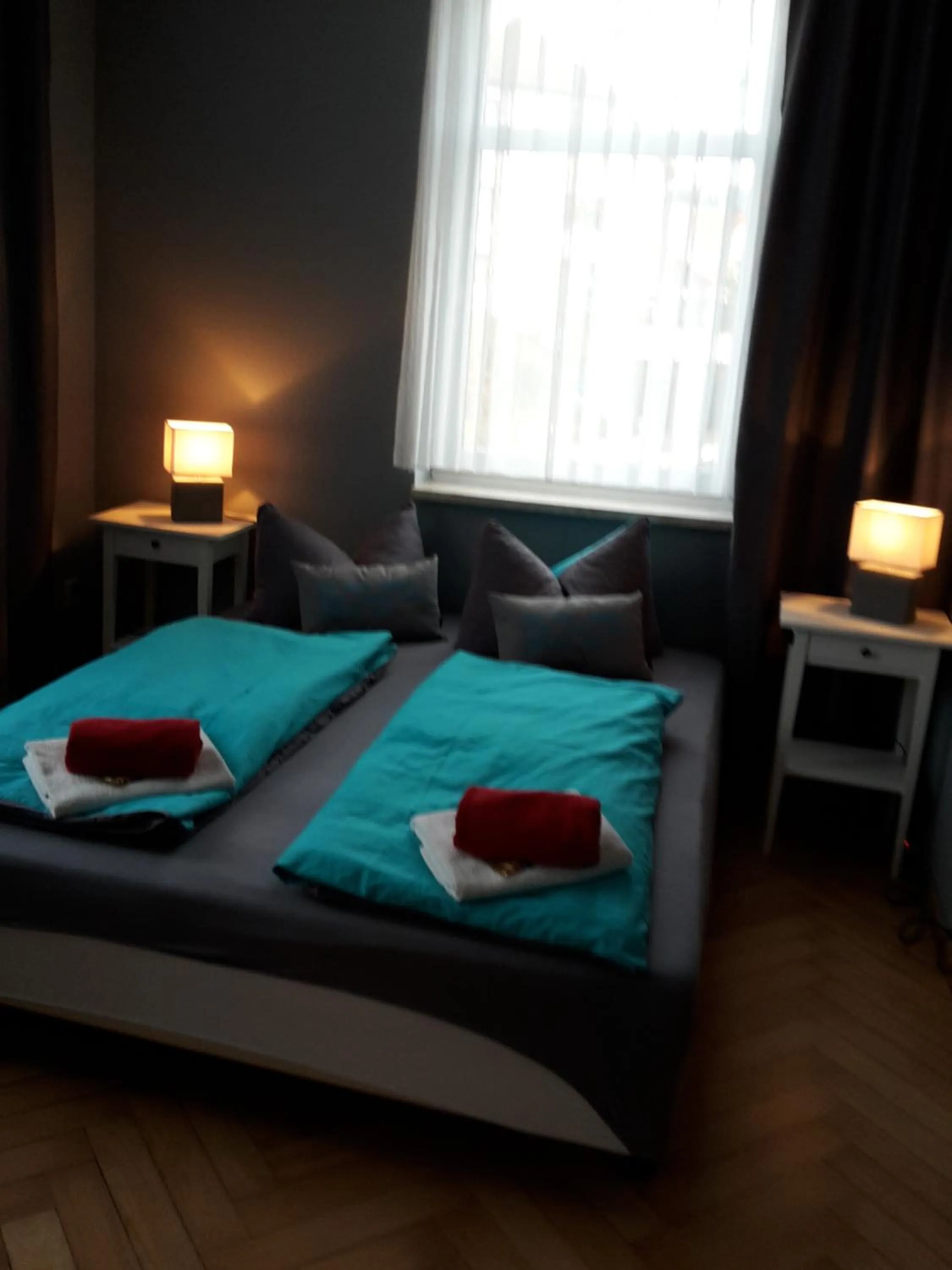 Bed in Landhotel zur guten Quelle