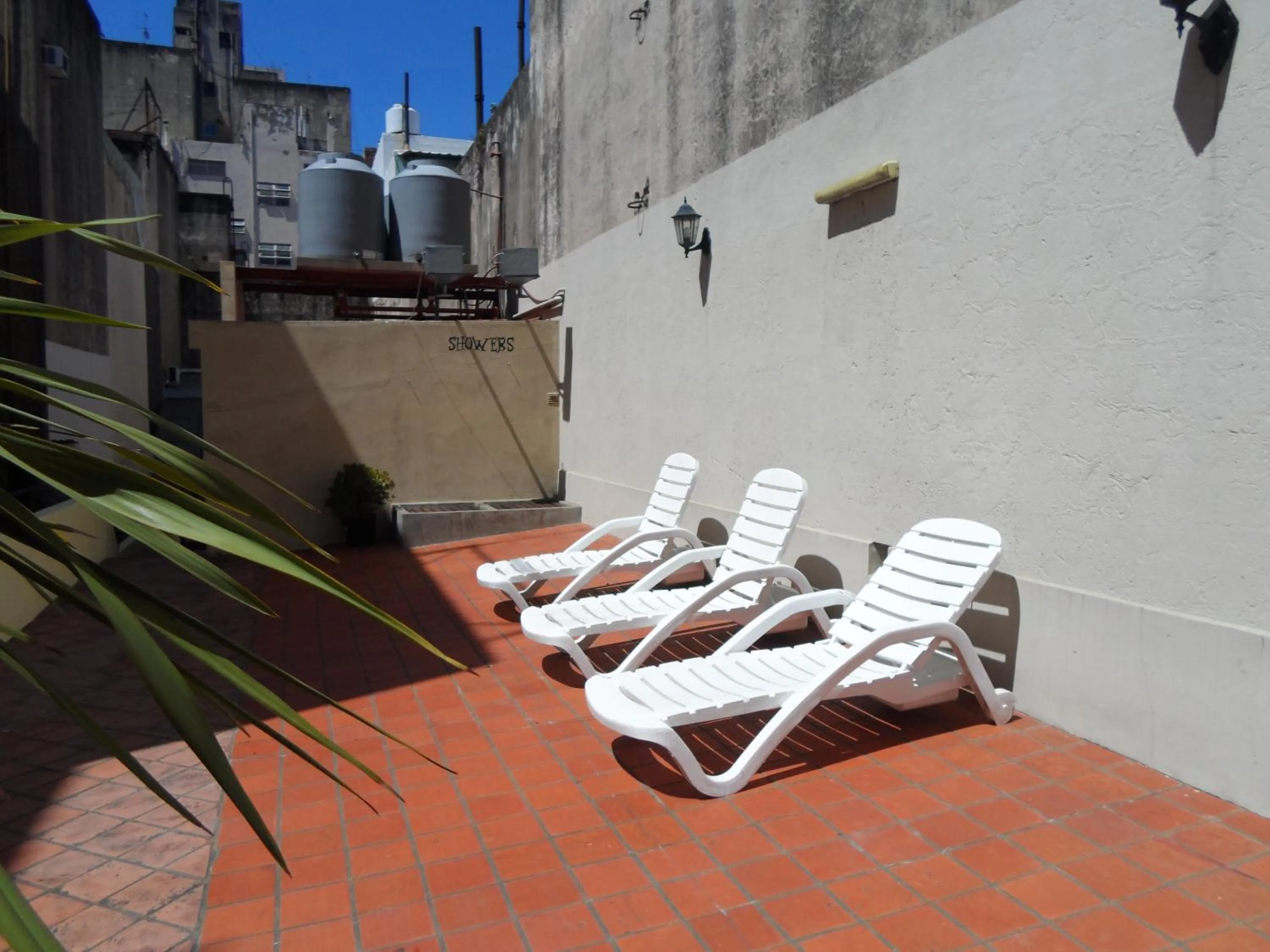 Balcony/Terrace in Sabatico Travelers Hostel & Guesthouse