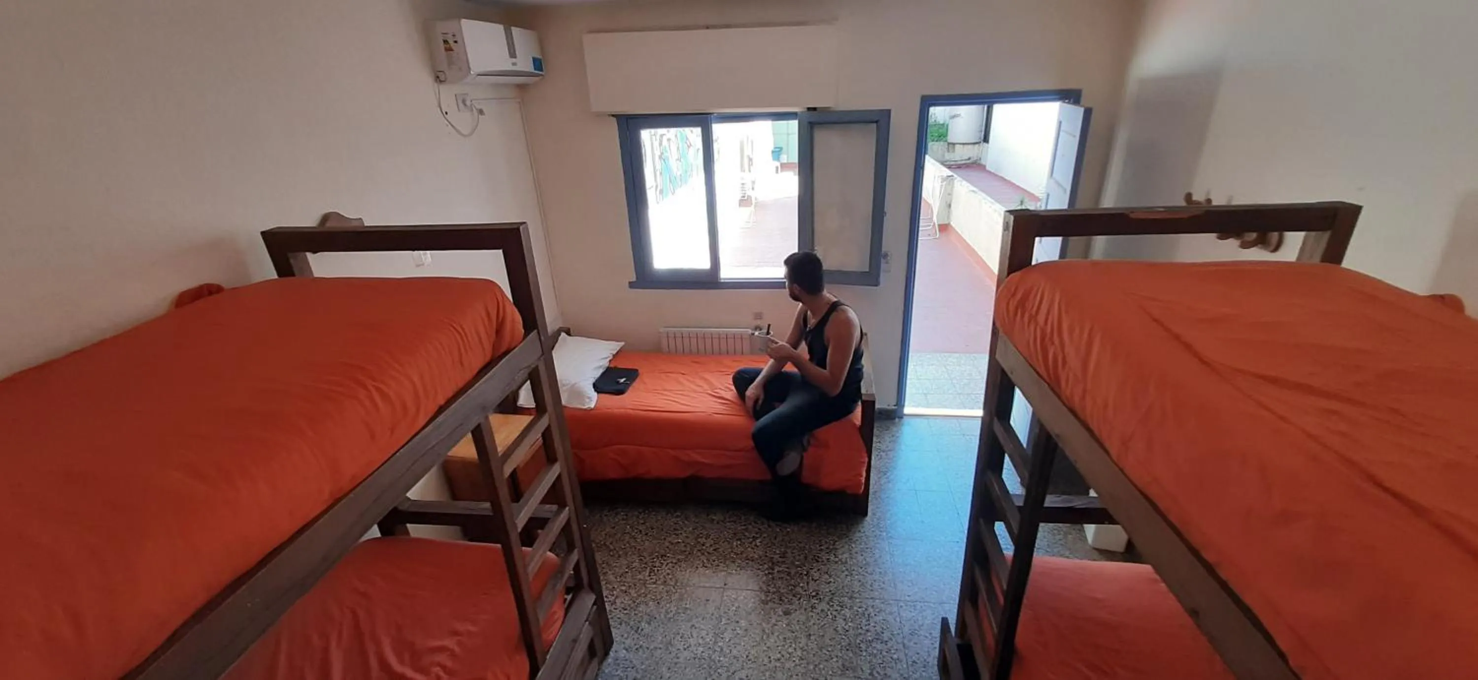 People, Bed in Sabatico Travelers Hostel & Guesthouse