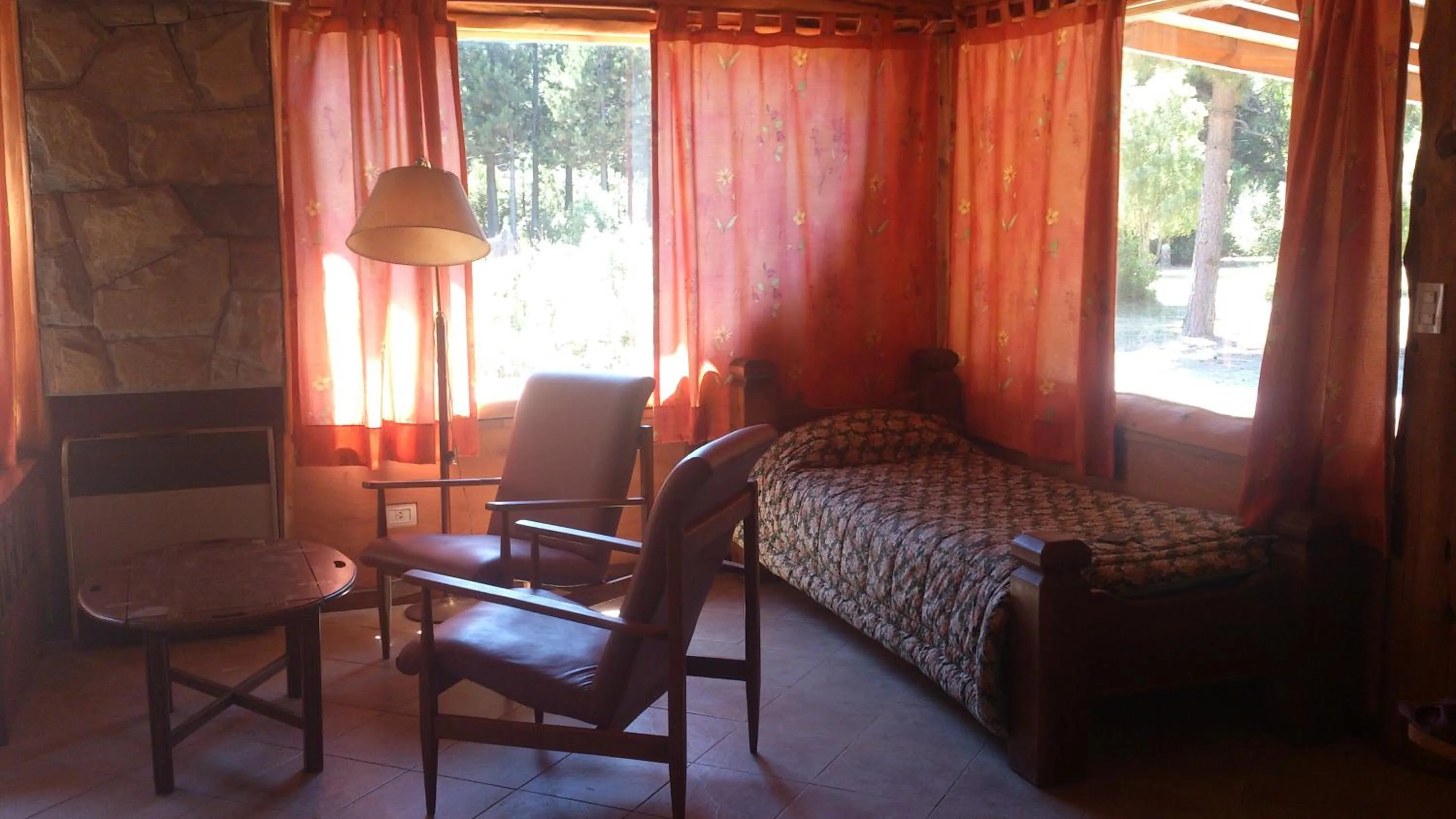 Decorative detail, Bed in Posada del Angel