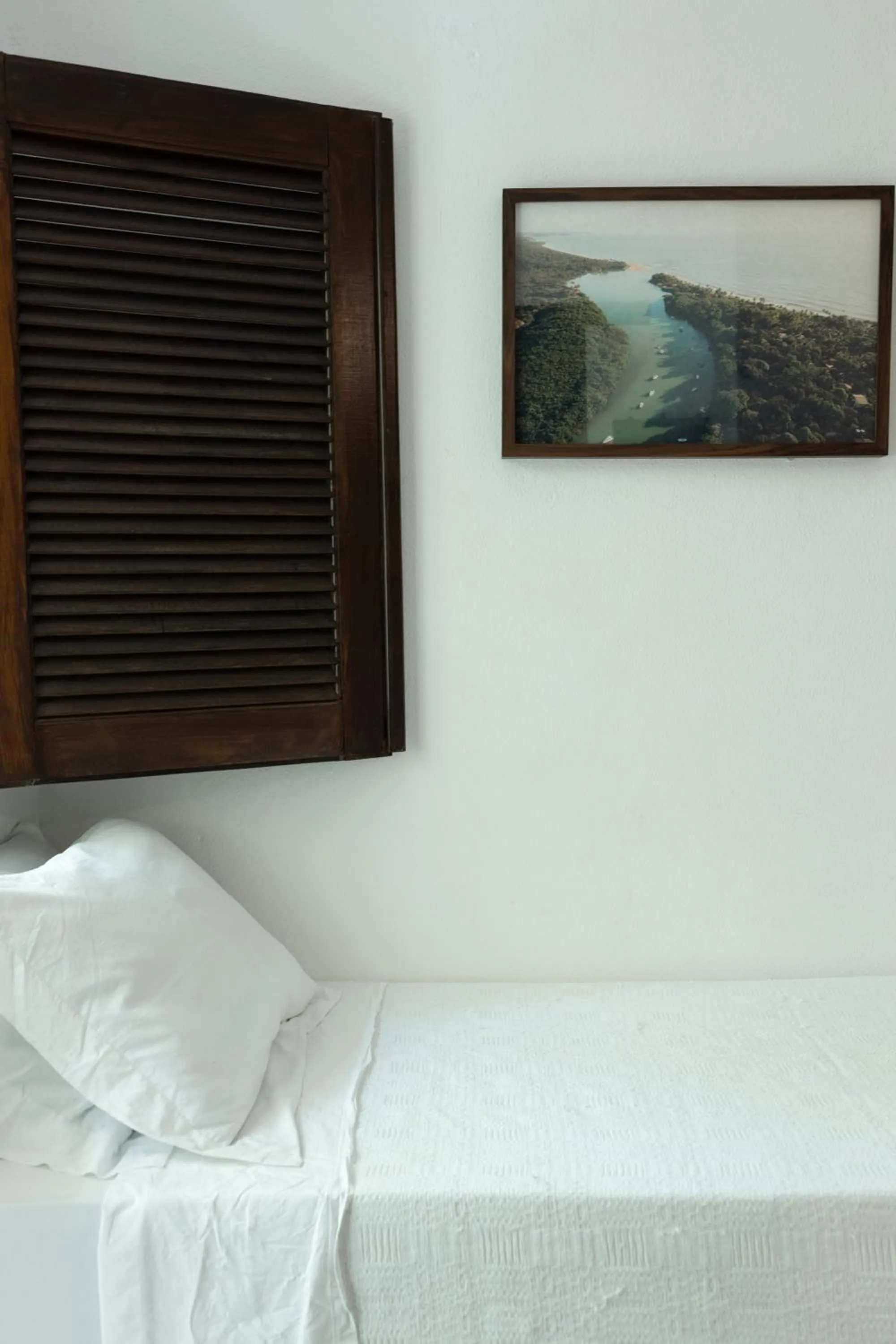 Bed in Pousada Nativa