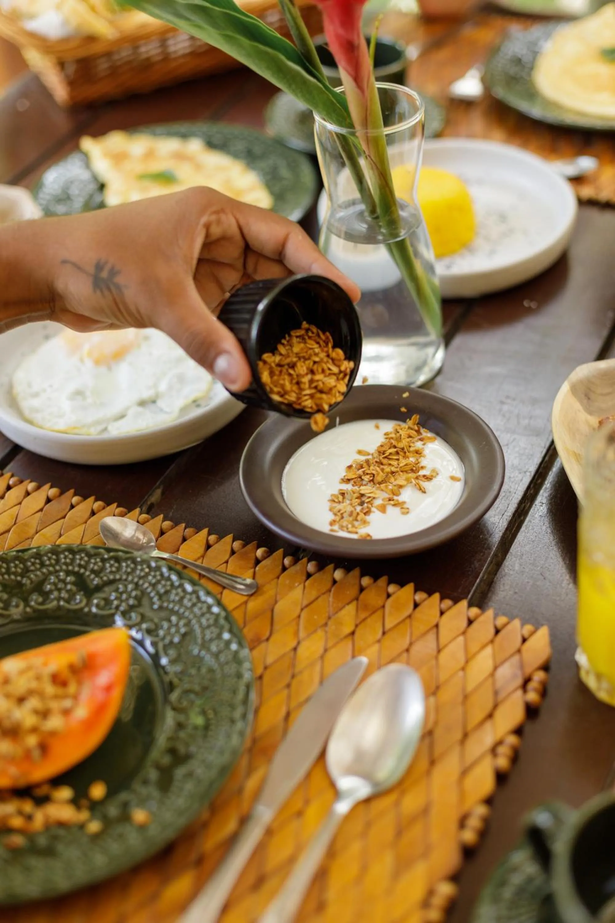 Breakfast in Pousada Nativa