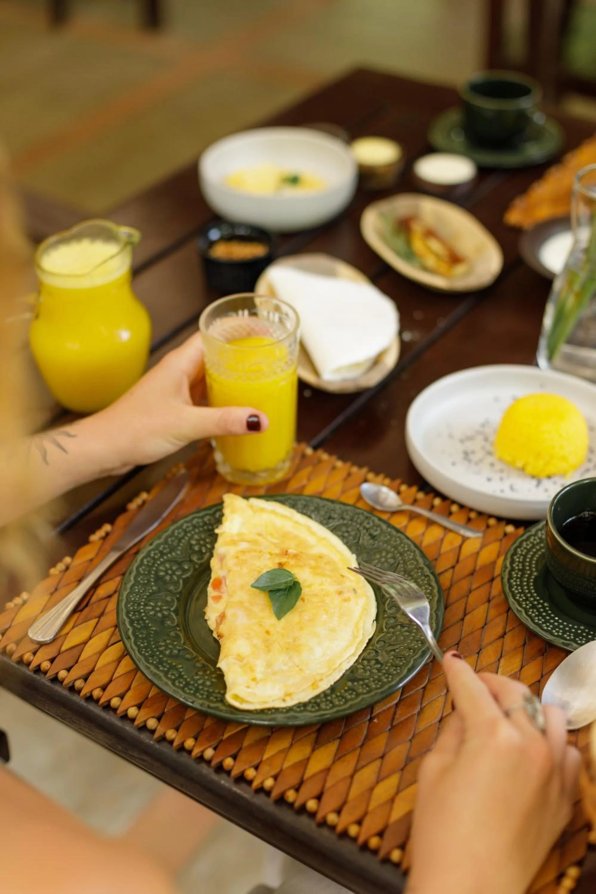 Breakfast in Pousada Nativa