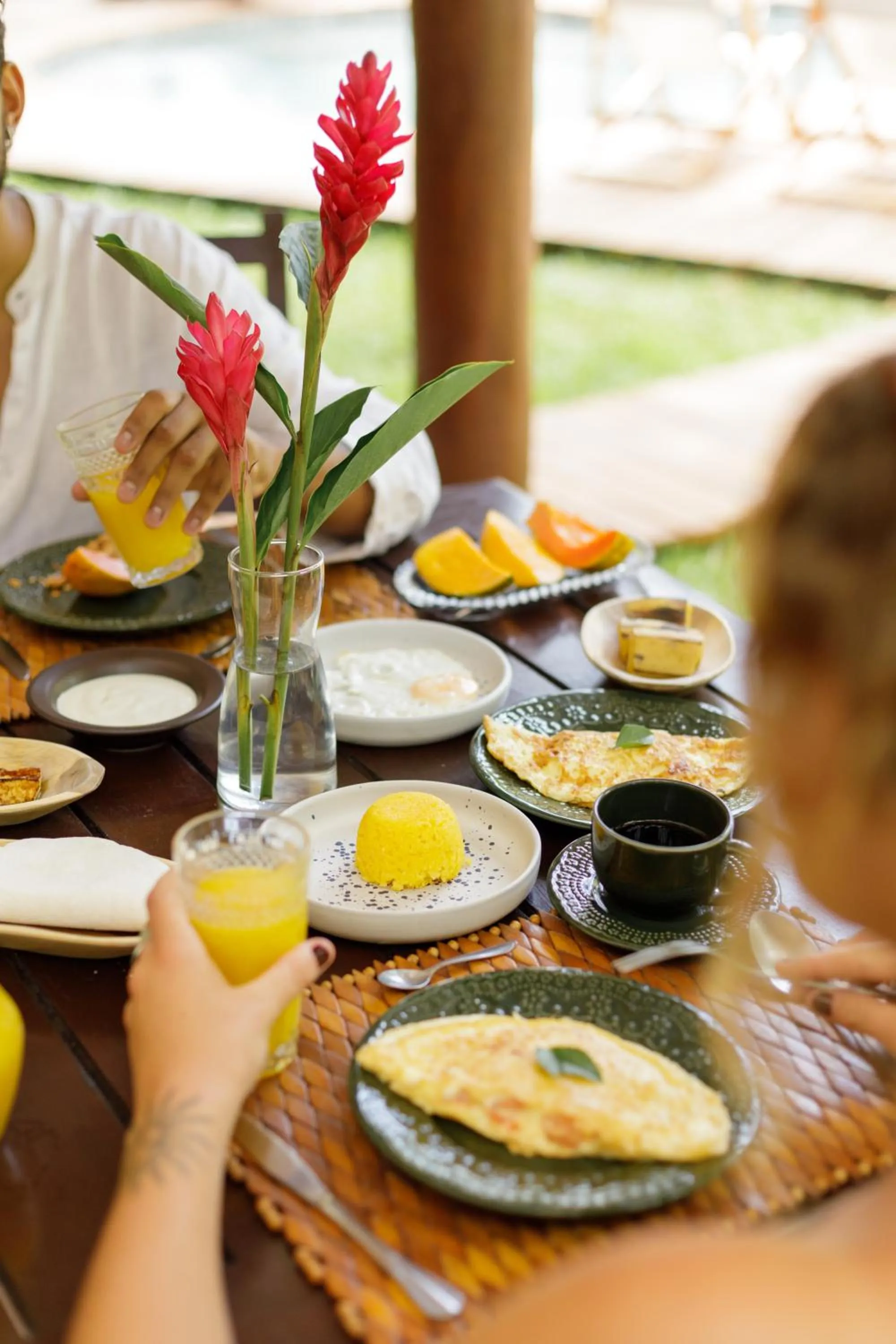 Breakfast in Pousada Nativa