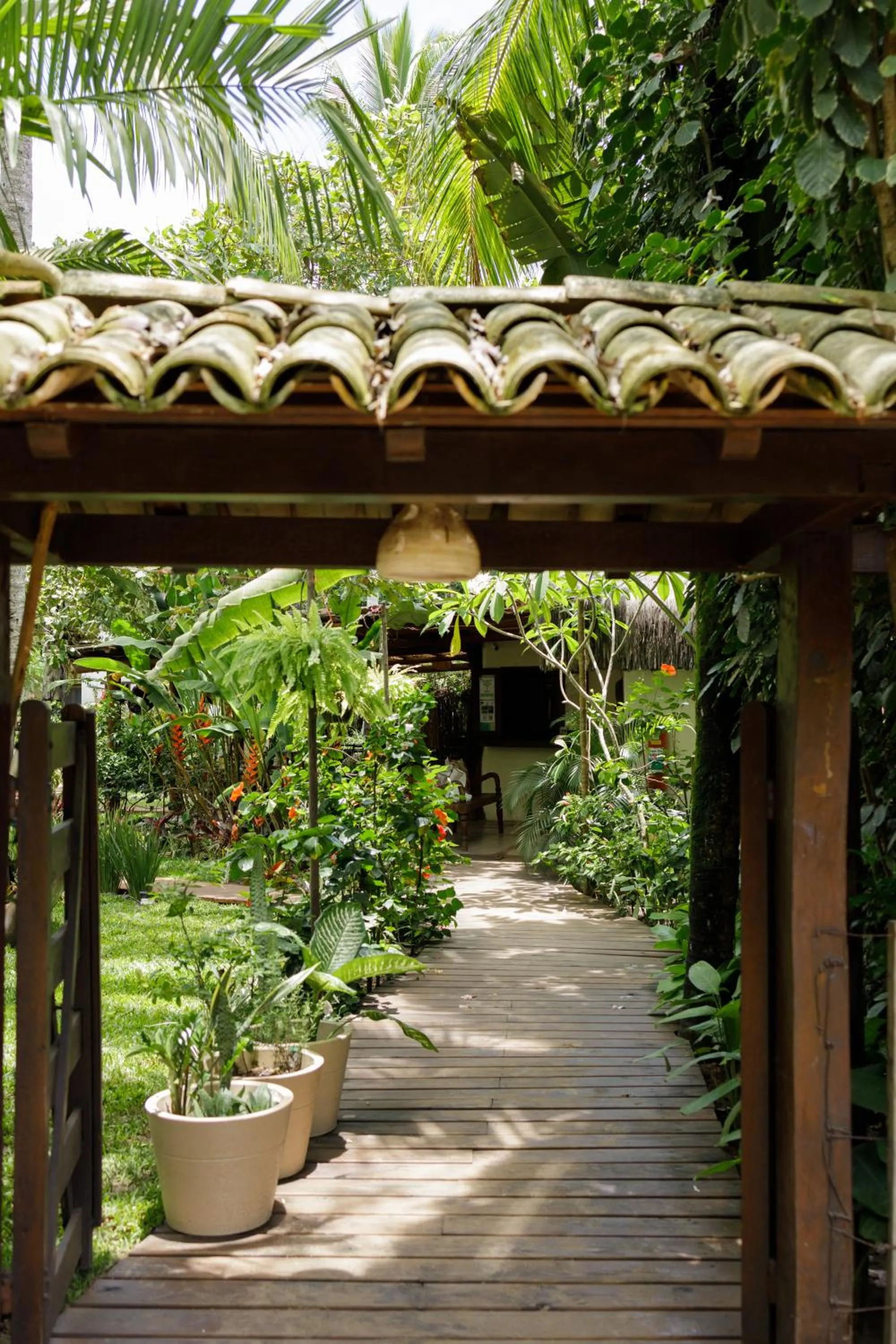 Garden in Pousada Nativa