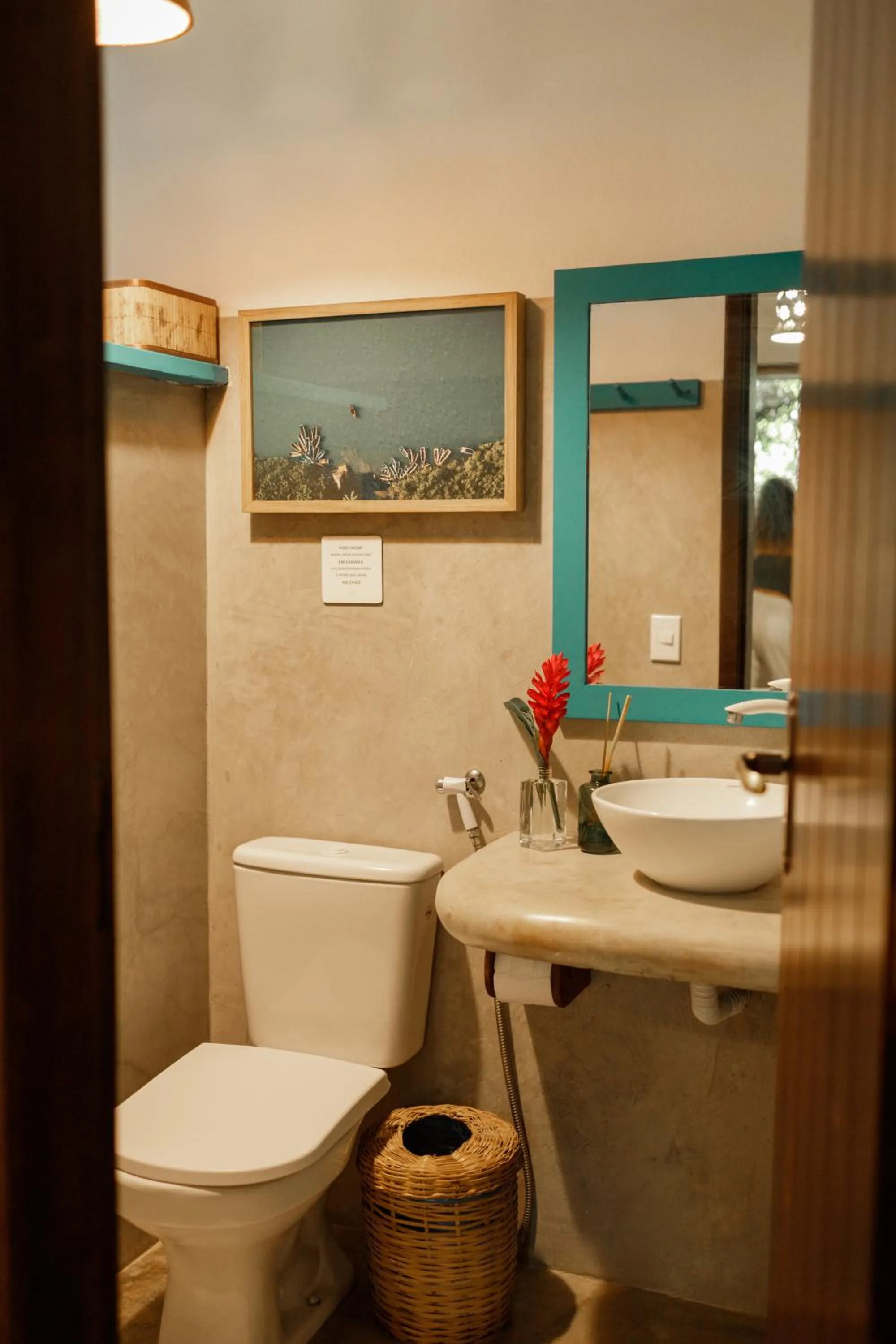 Bathroom in Pousada Nativa