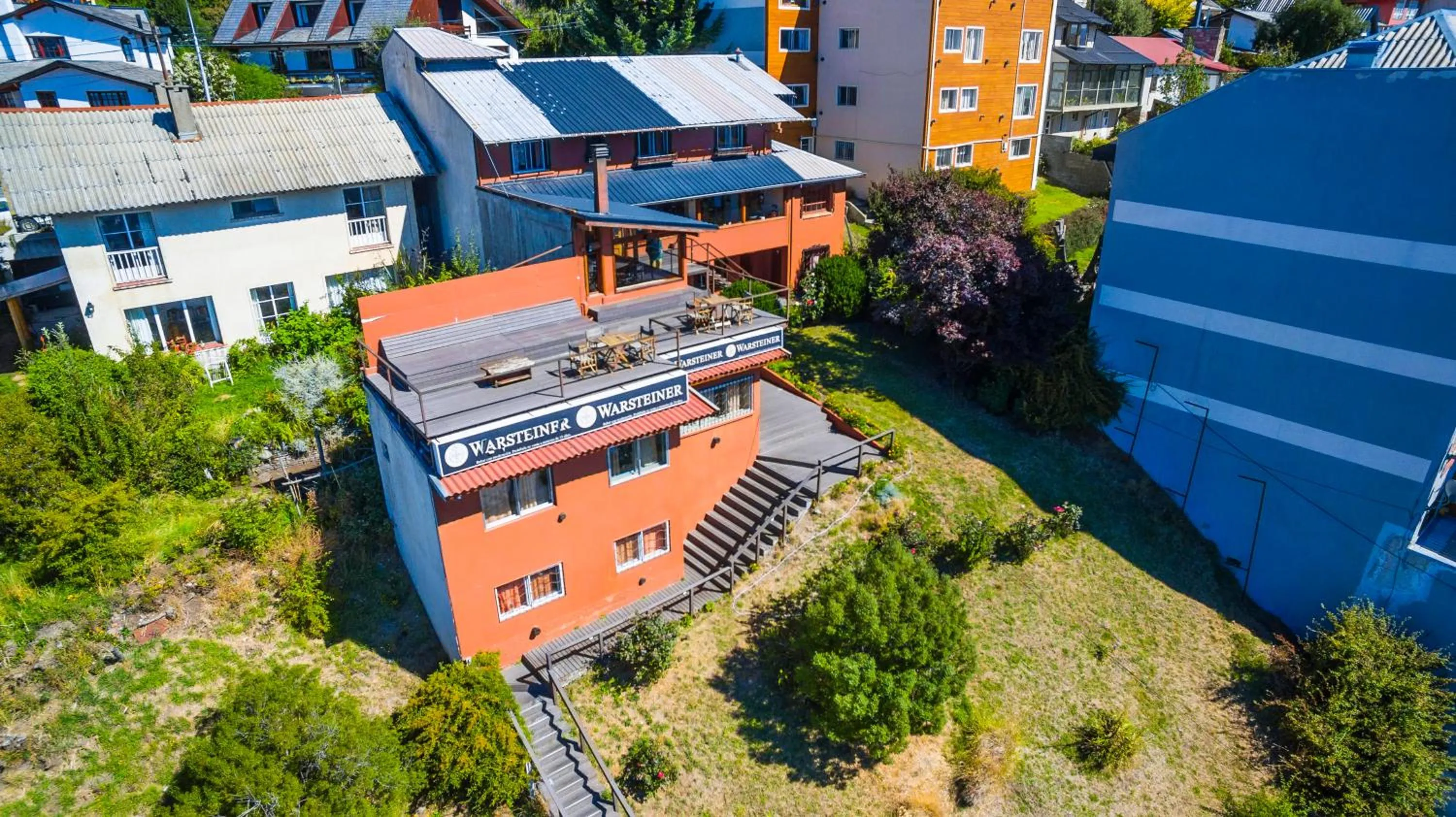 Bird's eye view in Hostel Inn Bariloche