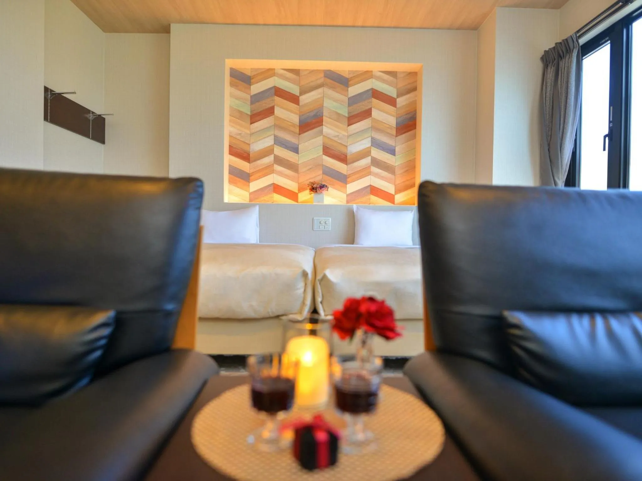 Bed in Hotel New Gaea Iizuka