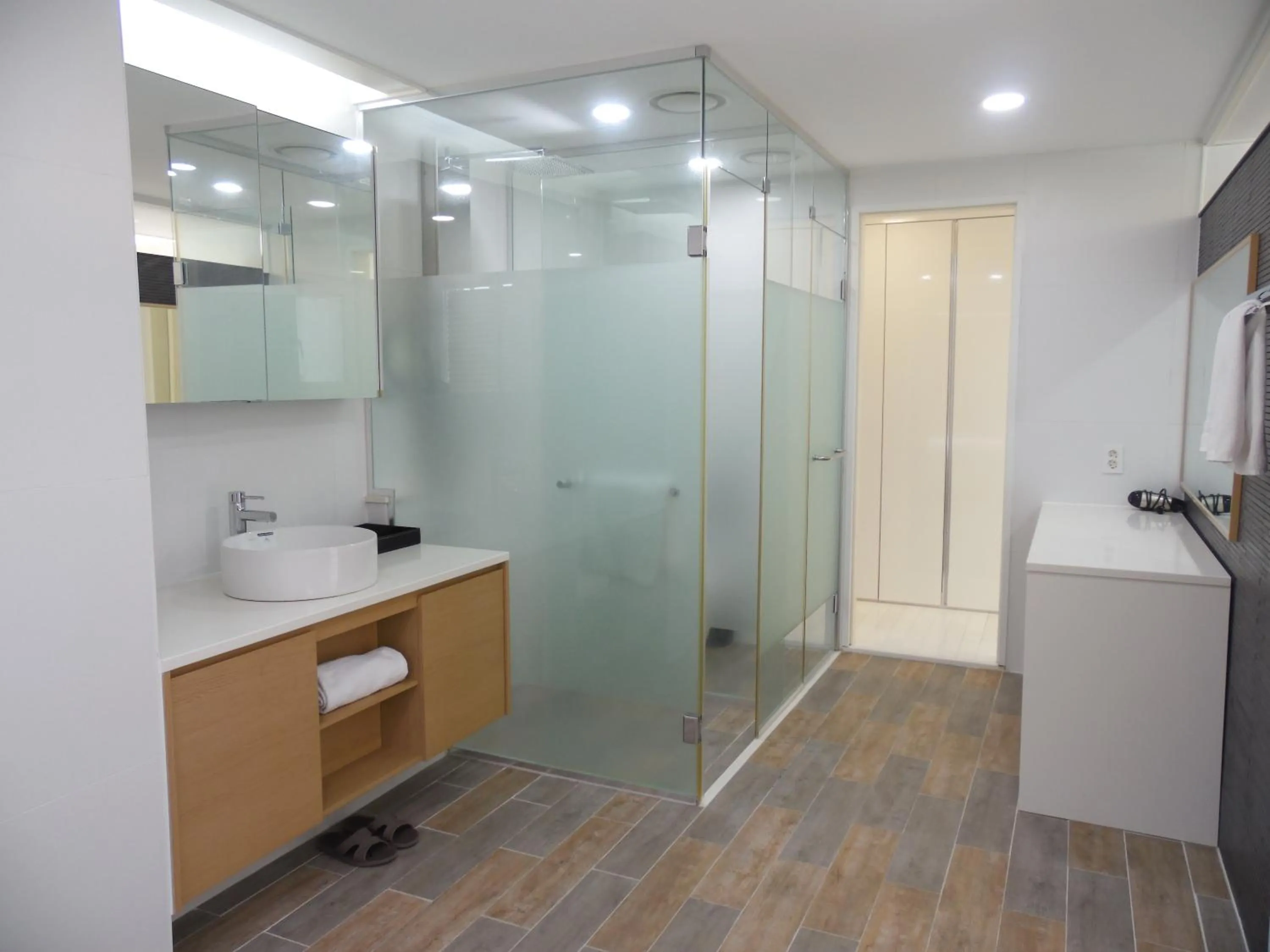 Shower in Healthcare Town Resort