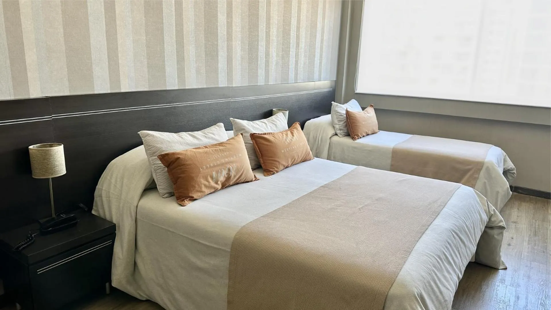 Bed in Sarum Hotel Design