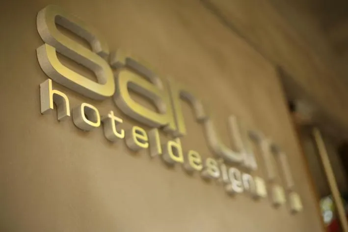 Property logo or sign in Sarum Hotel Design