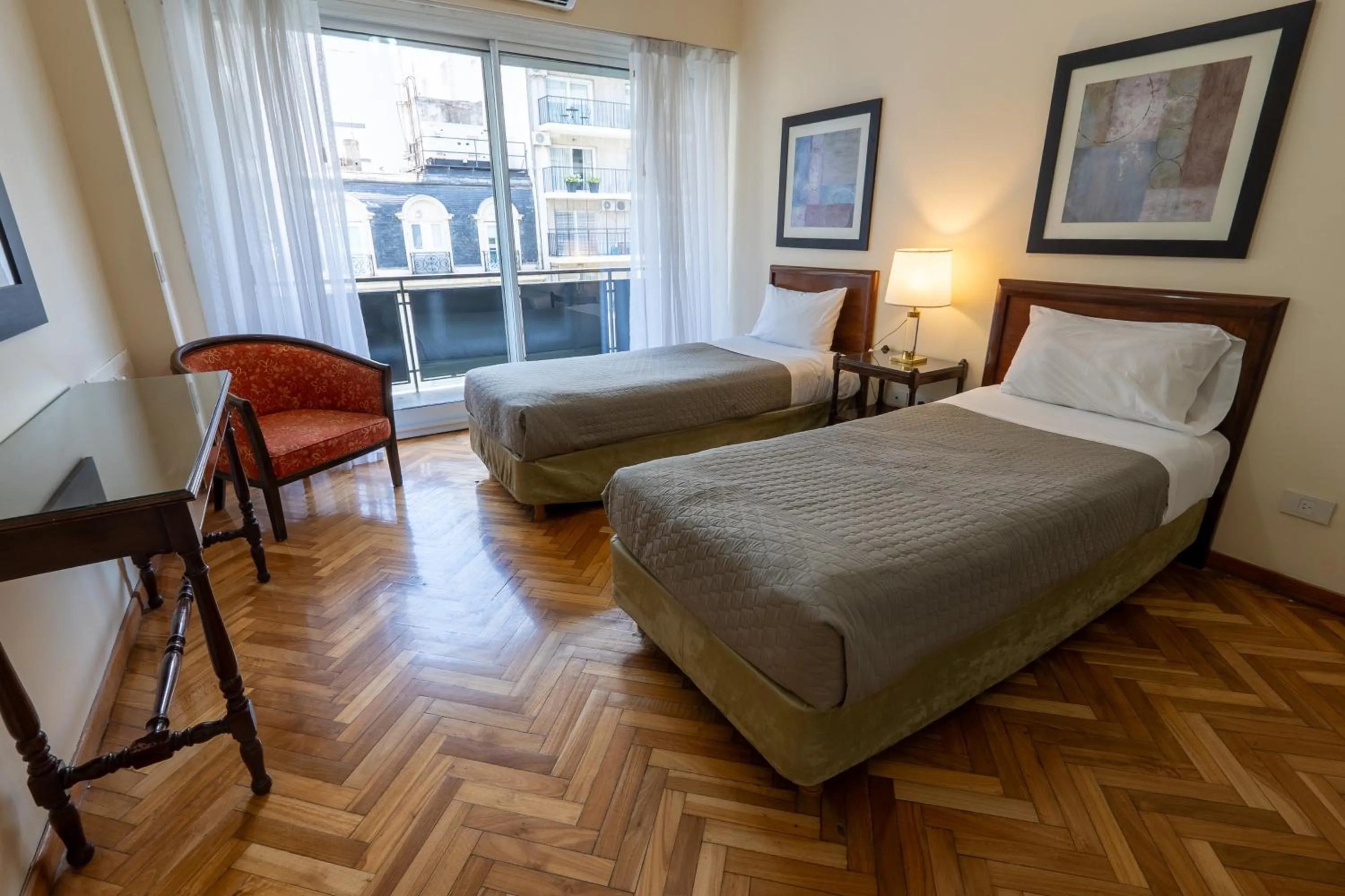 Bed in Aparthotel Trianon Recoleta